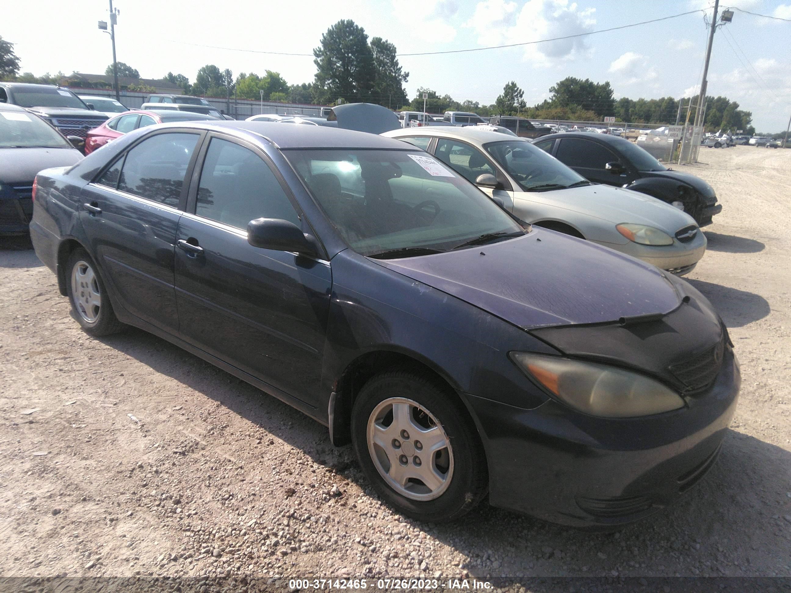 TOYOTA CAMRY 2002 4t1bf32k92u500589