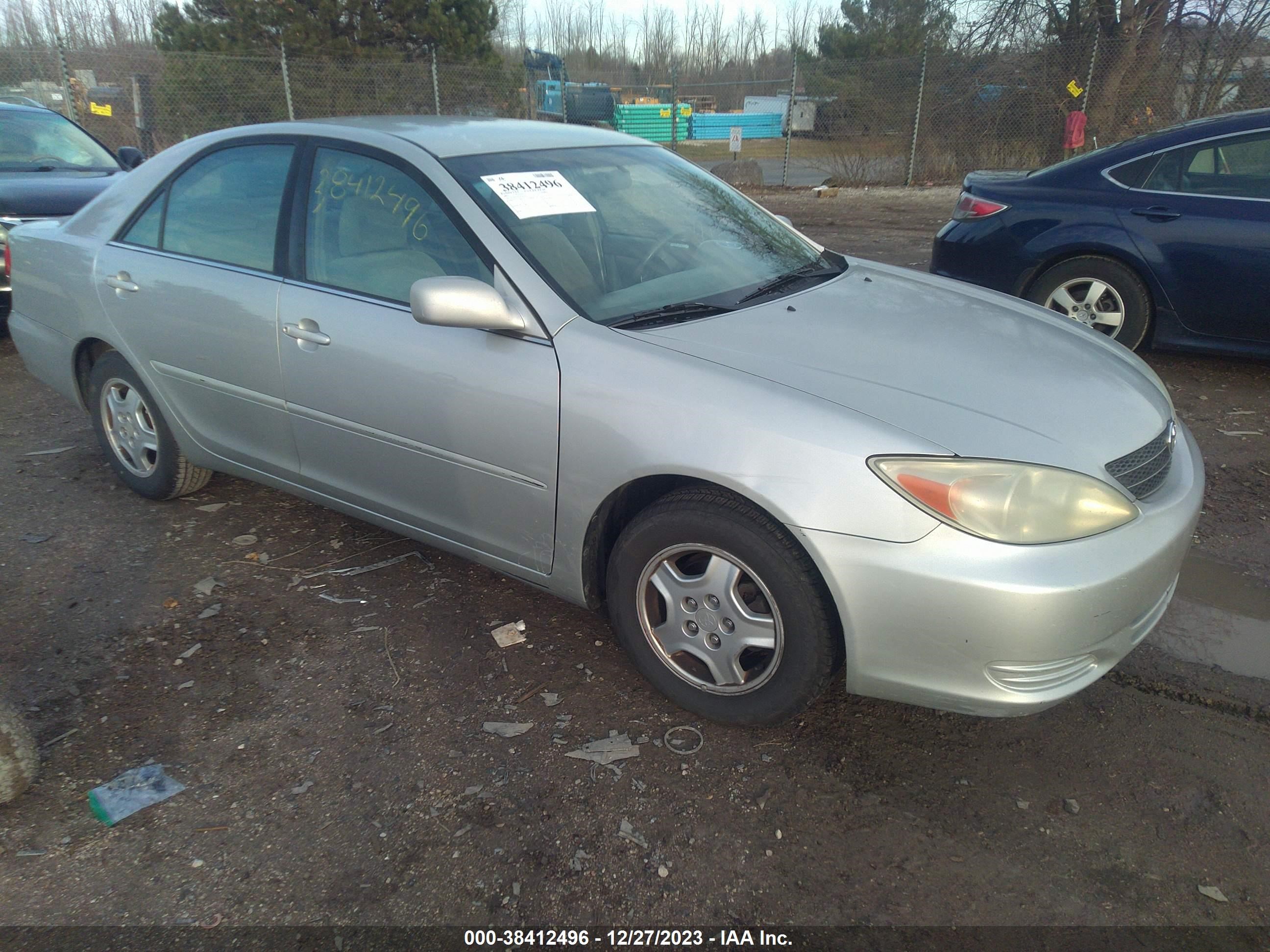 TOYOTA CAMRY 2003 4t1bf32k93u045471