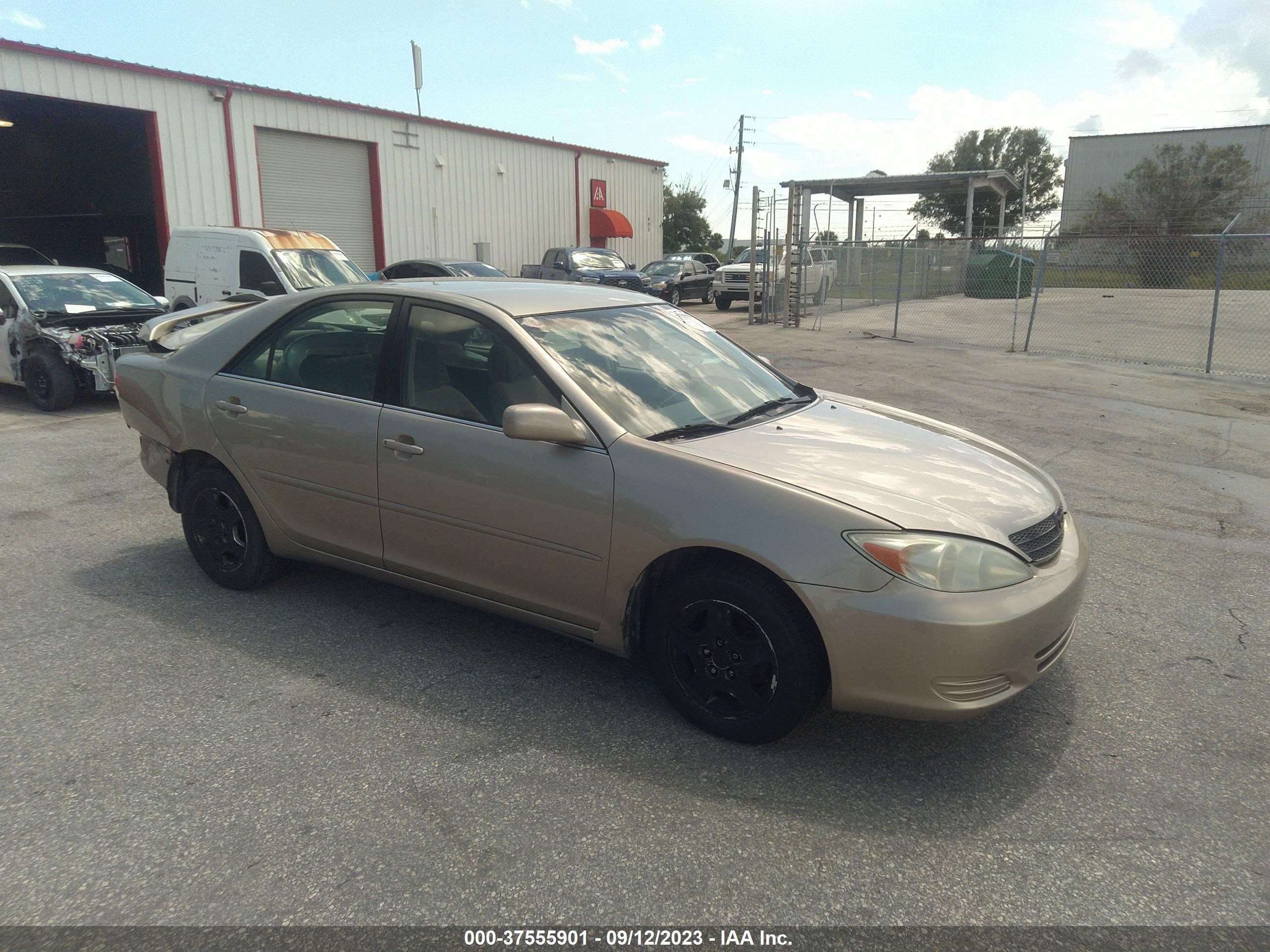 TOYOTA CAMRY 2003 4t1bf32k93u544402