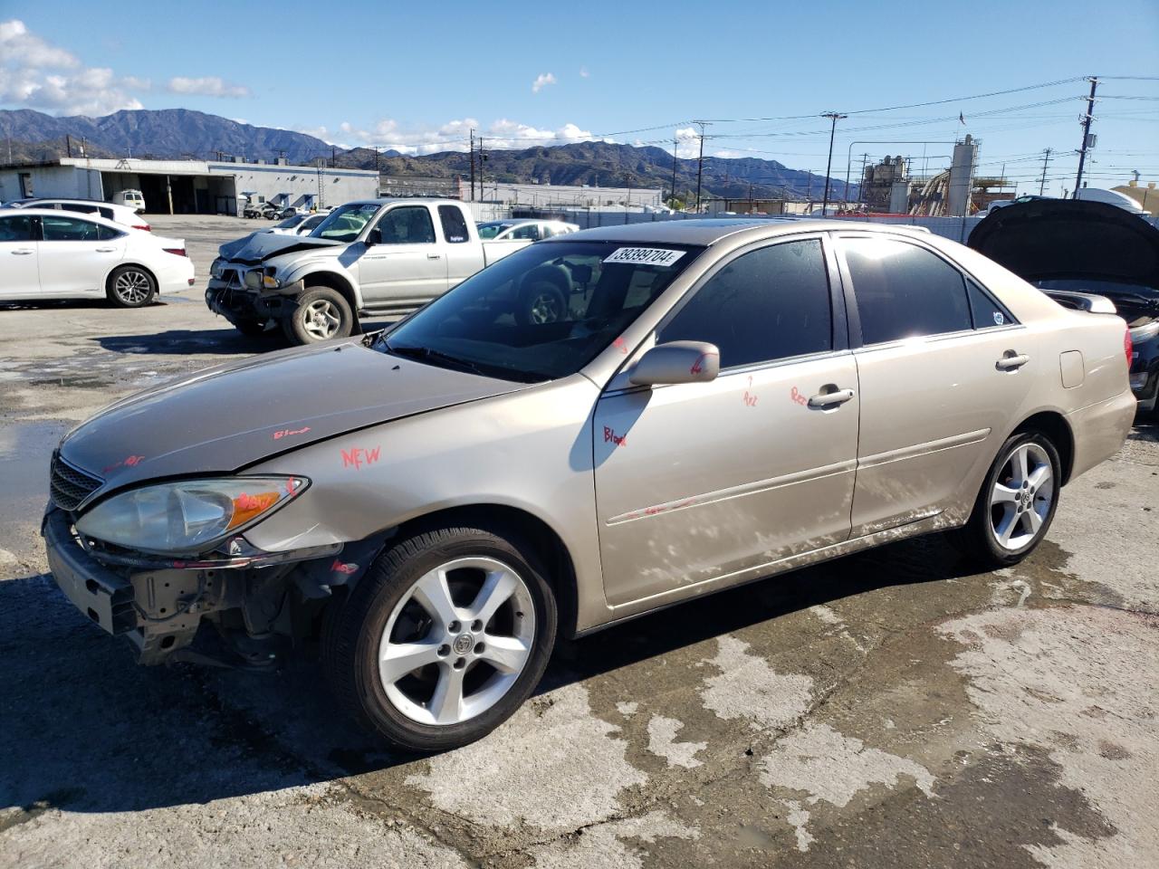 TOYOTA CAMRY 2003 4t1bf32k93u560146