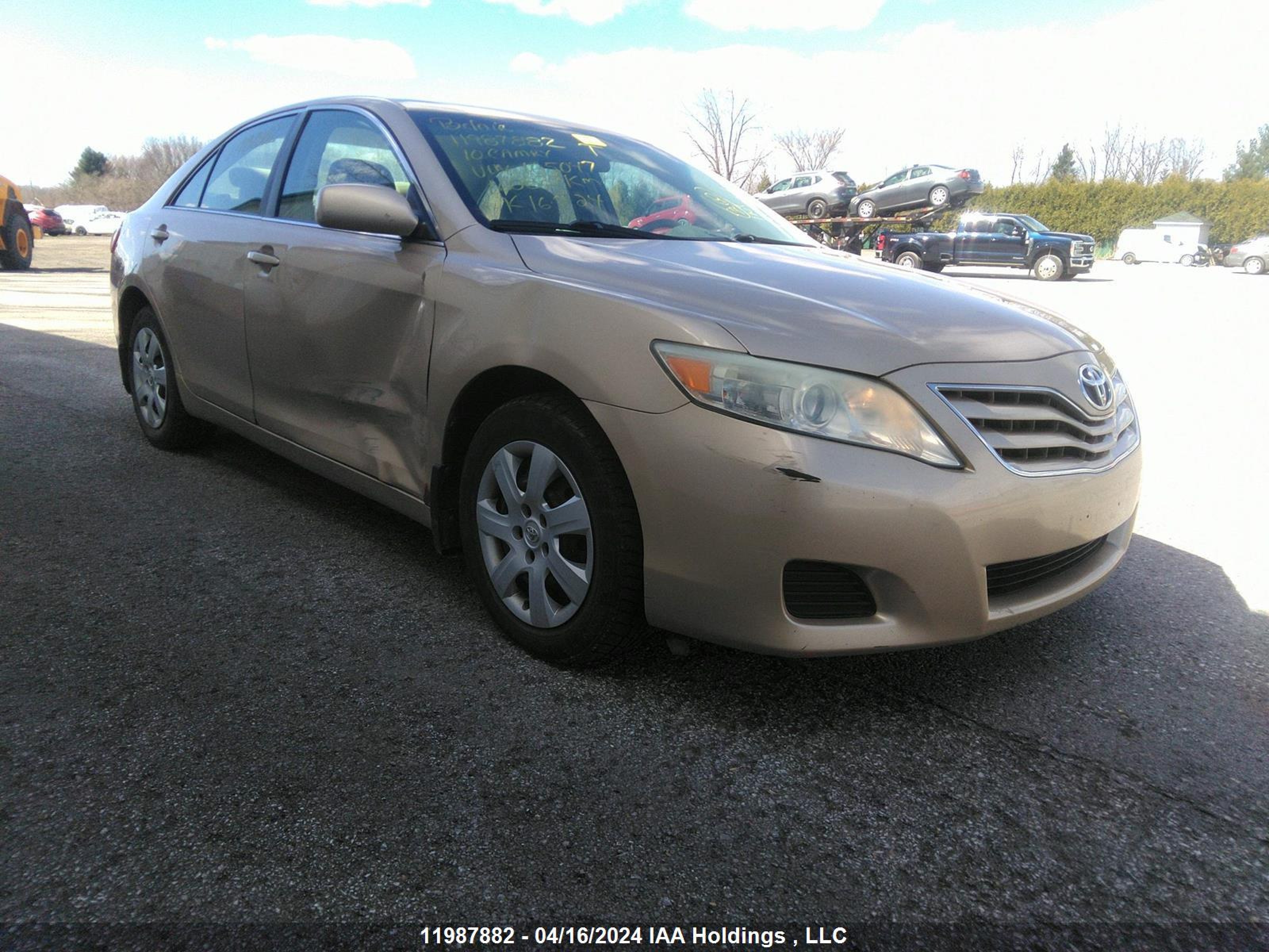 TOYOTA CAMRY 2010 4t1bf3ek0au105047