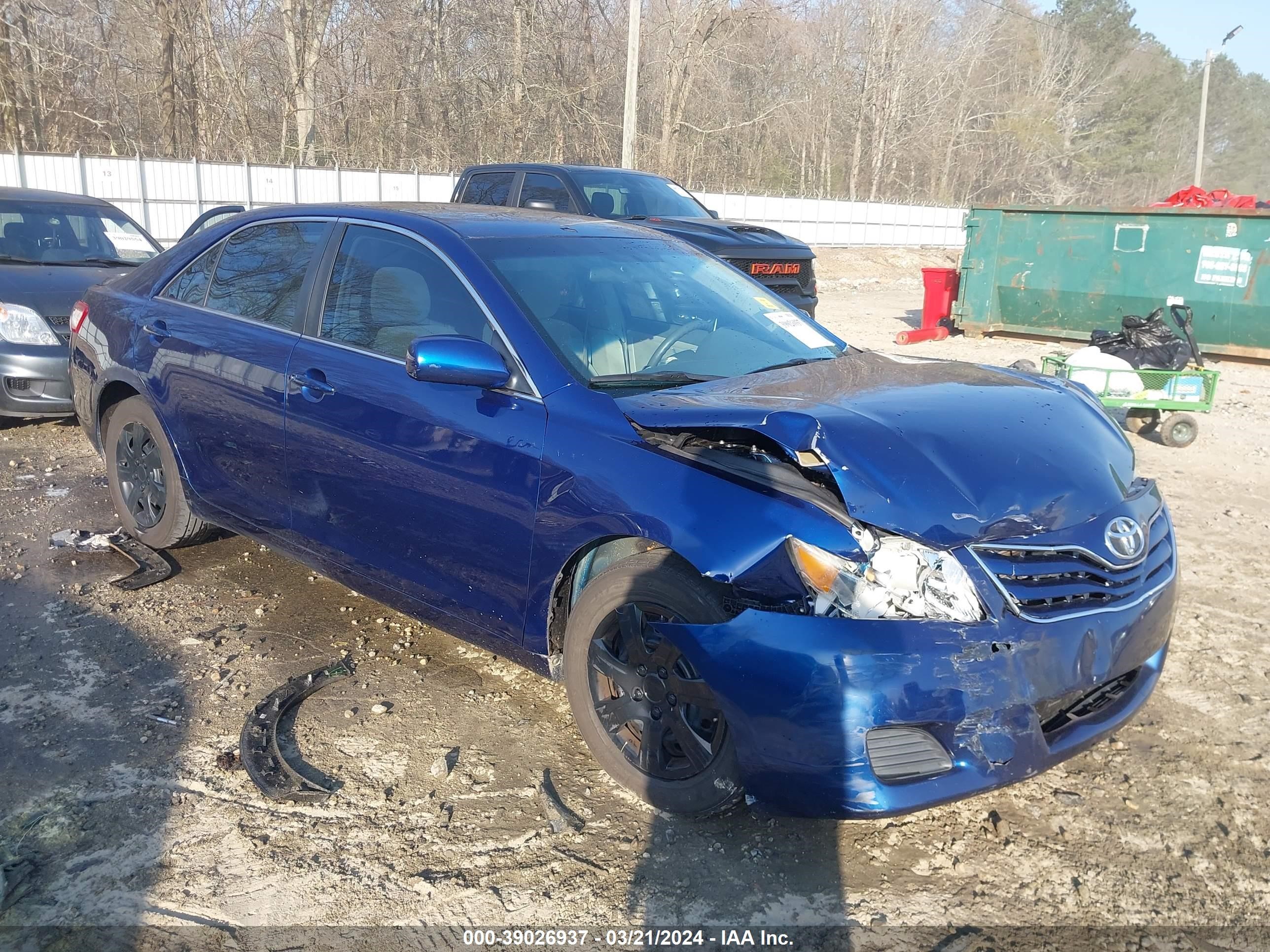 TOYOTA CAMRY 2011 4t1bf3ek0bu686115