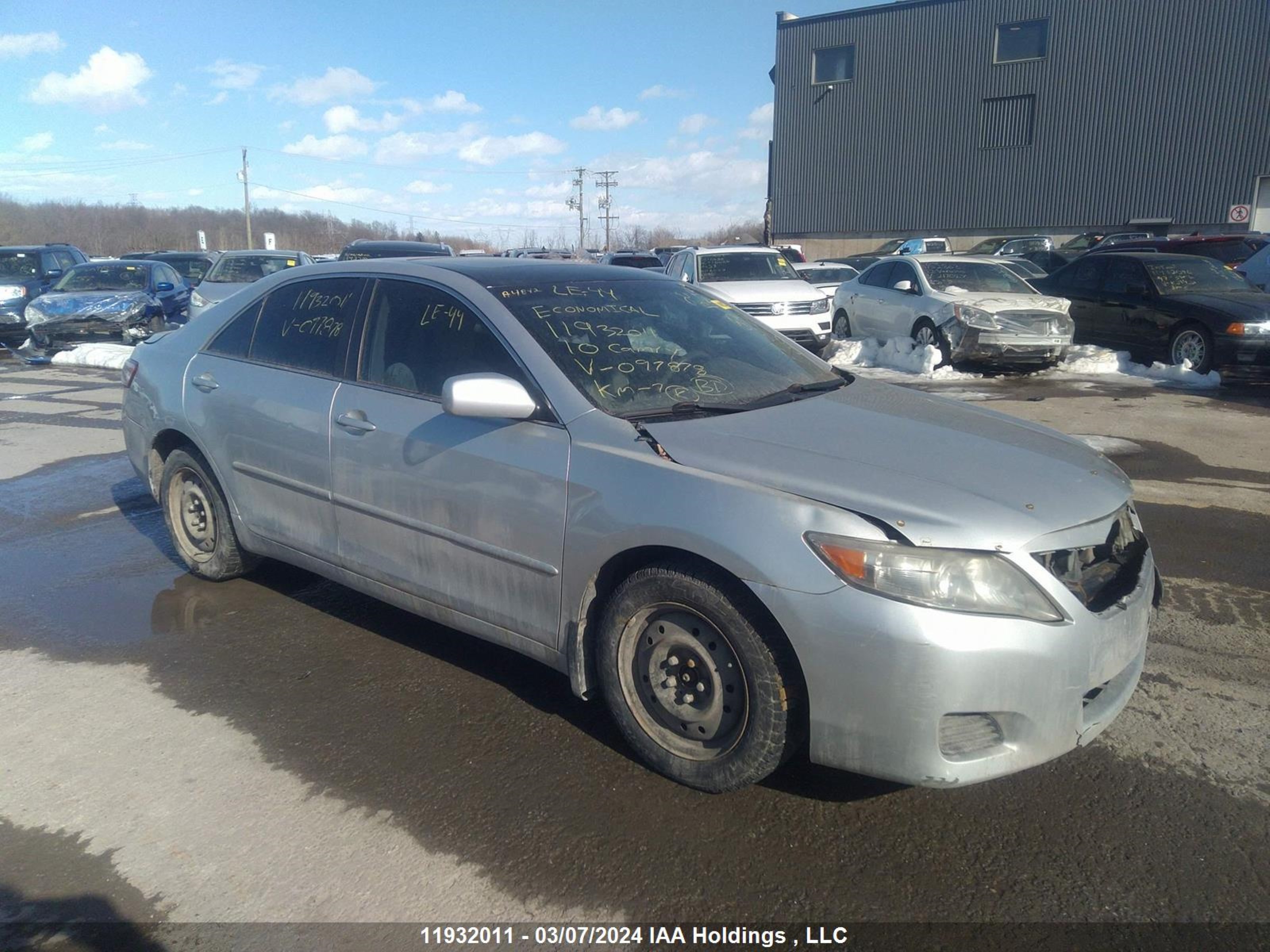 TOYOTA CAMRY 2010 4t1bf3ek1au097878