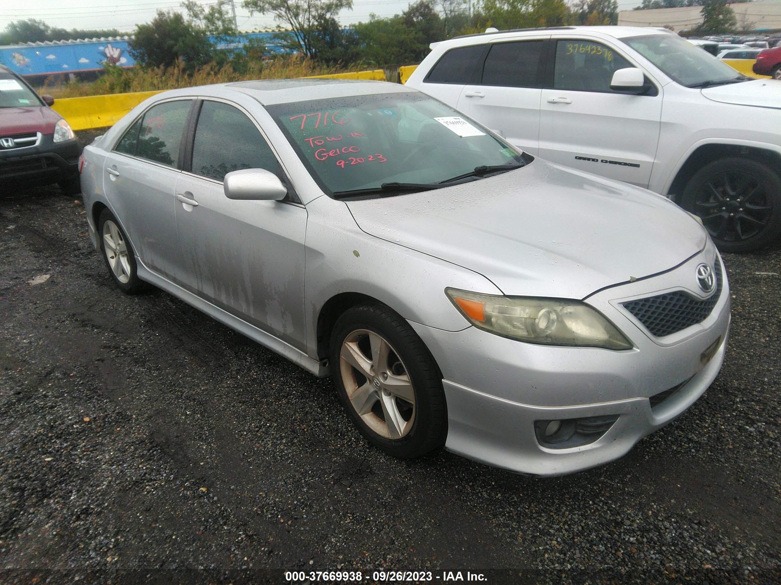 TOYOTA CAMRY 2011 4t1bf3ek3bu194212