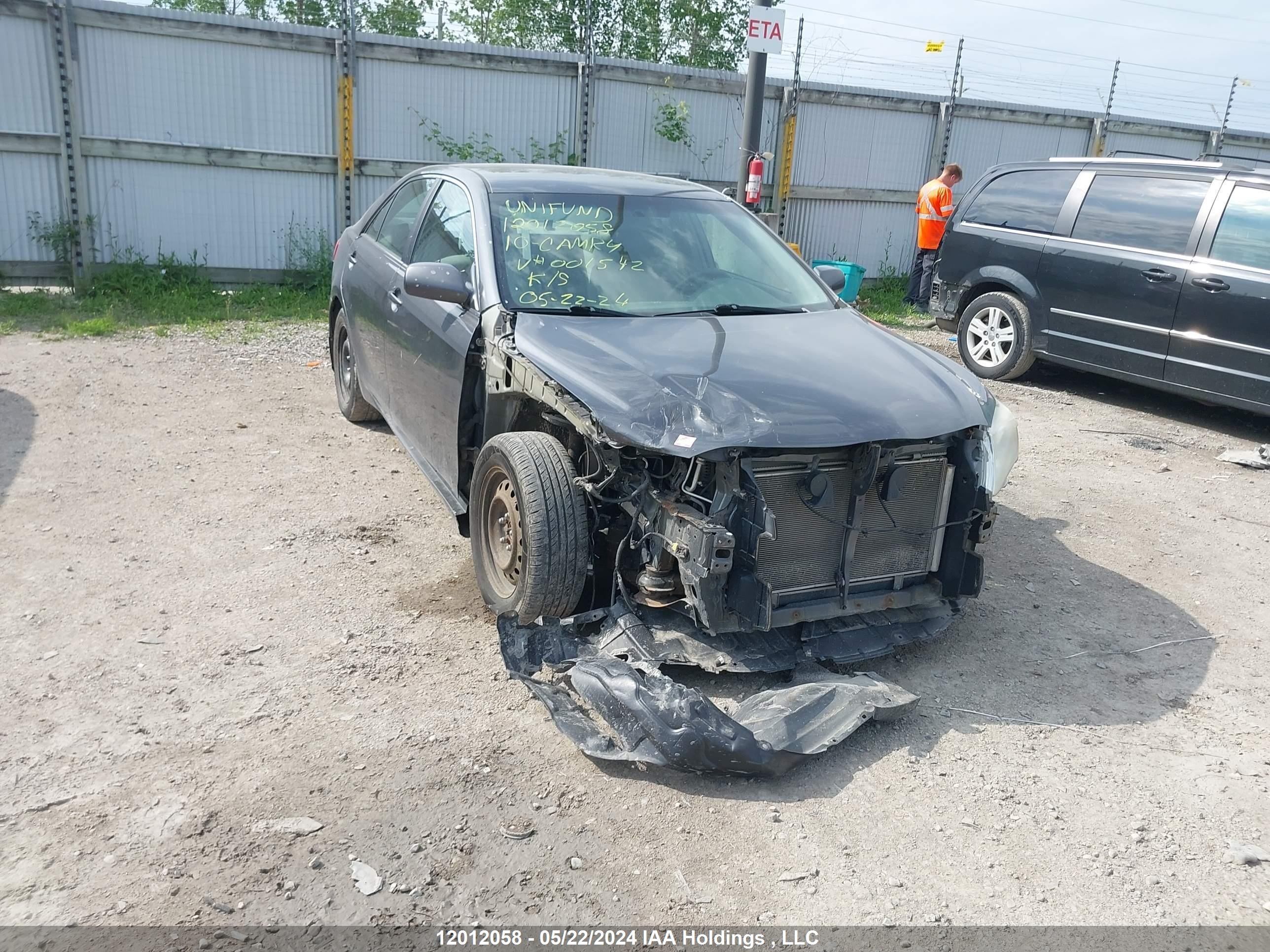 TOYOTA CAMRY 2010 4t1bf3ek5au001542