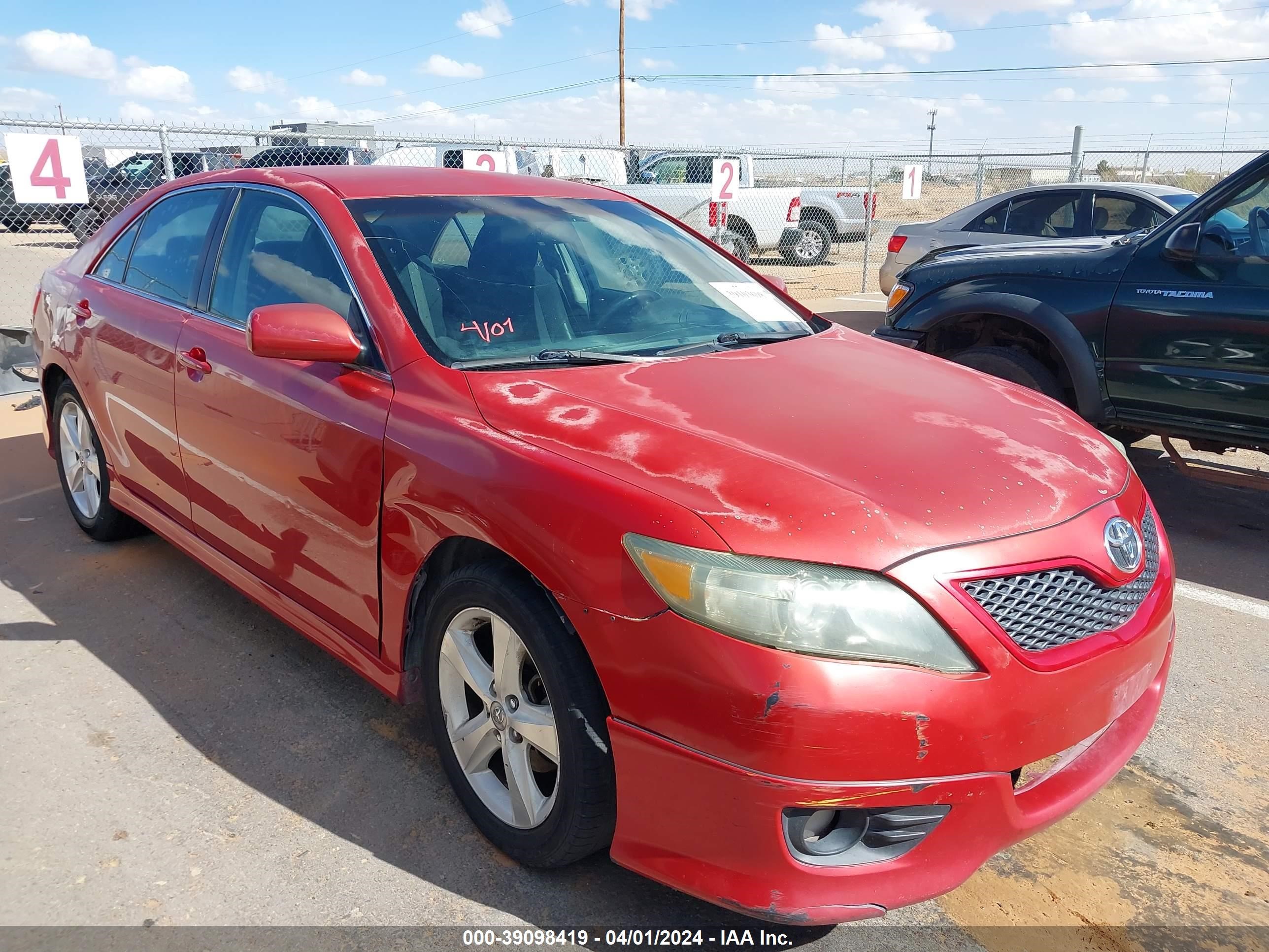 TOYOTA CAMRY 2011 4t1bf3ek5bu609725