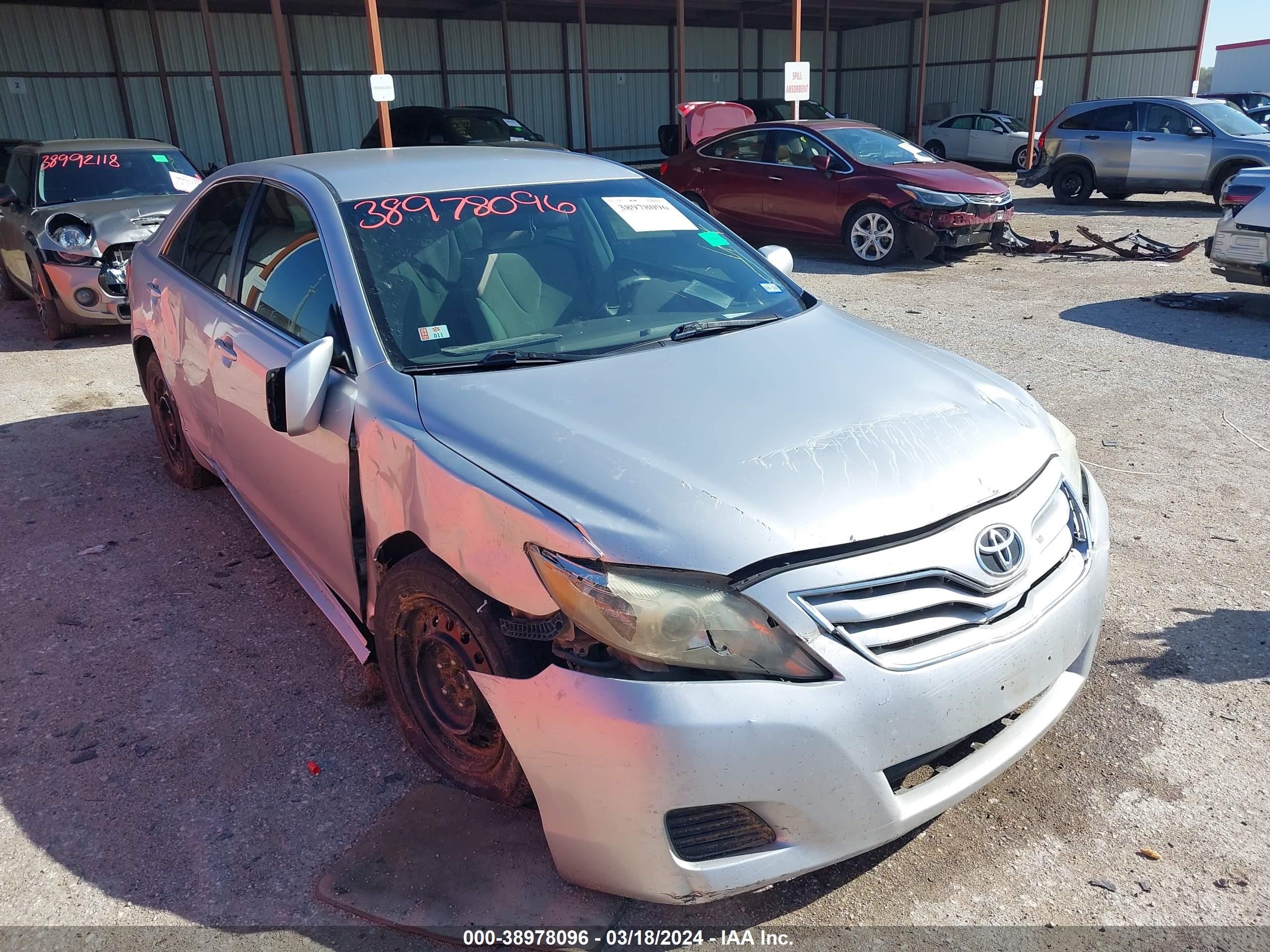 TOYOTA CAMRY 2010 4t1bf3ek6au098623