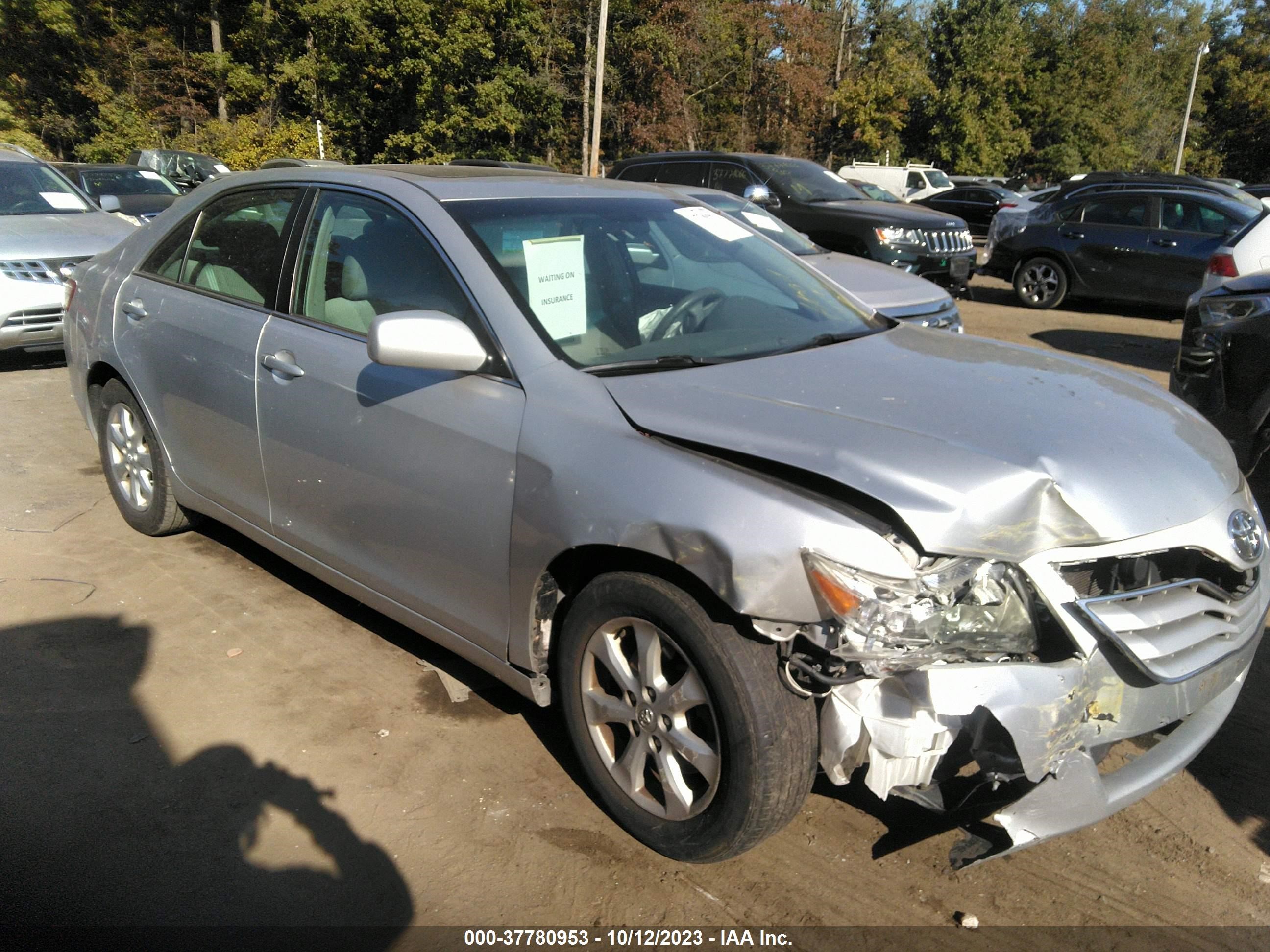 TOYOTA CAMRY 2011 4t1bf3ek6bu656584