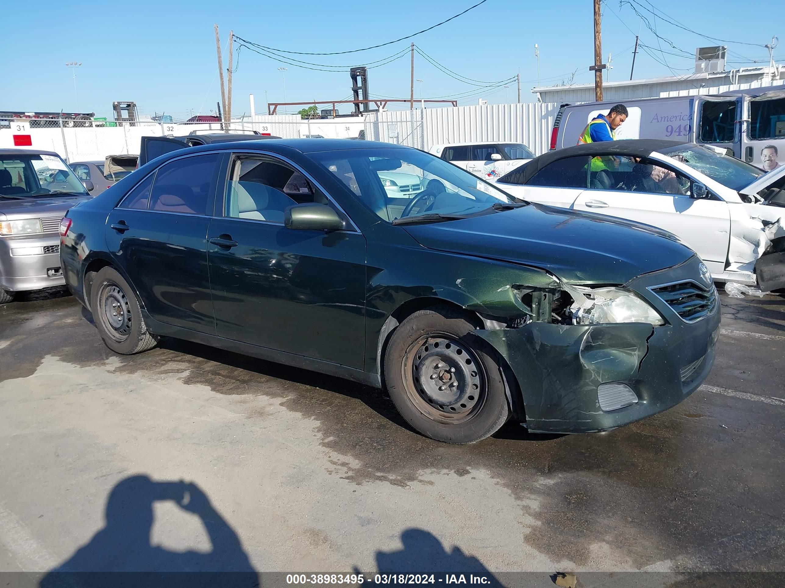 TOYOTA CAMRY 2010 4t1bf3ek7au525257