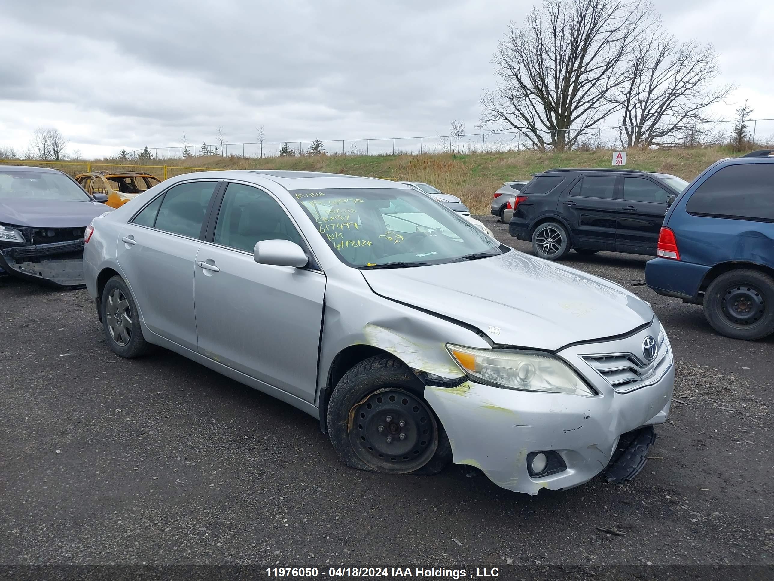 TOYOTA CAMRY 2011 4t1bf3ek7bu617499