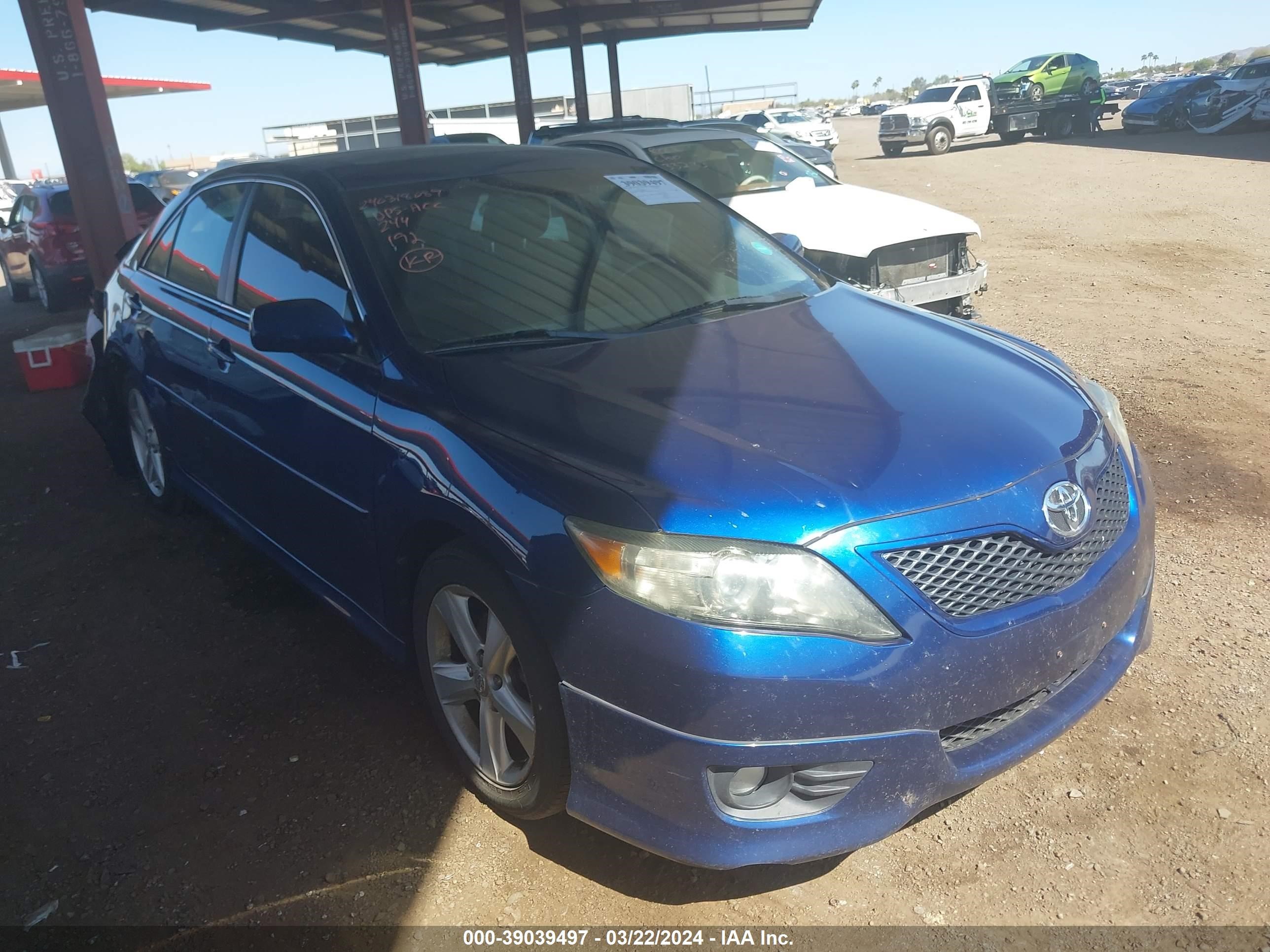 TOYOTA CAMRY 2011 4t1bf3ek7bu686872