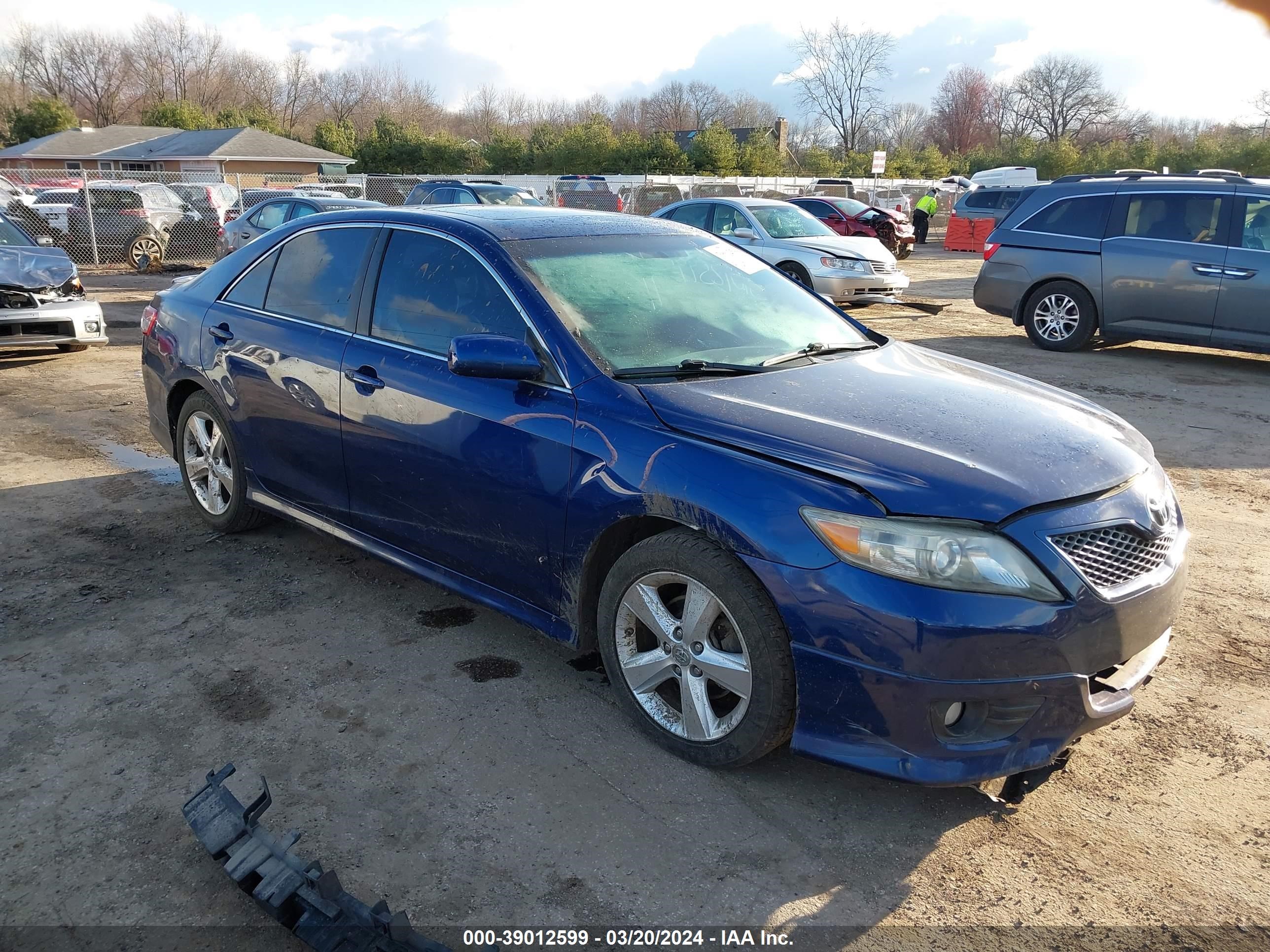 TOYOTA CAMRY 2011 4t1bf3ek9bu609355