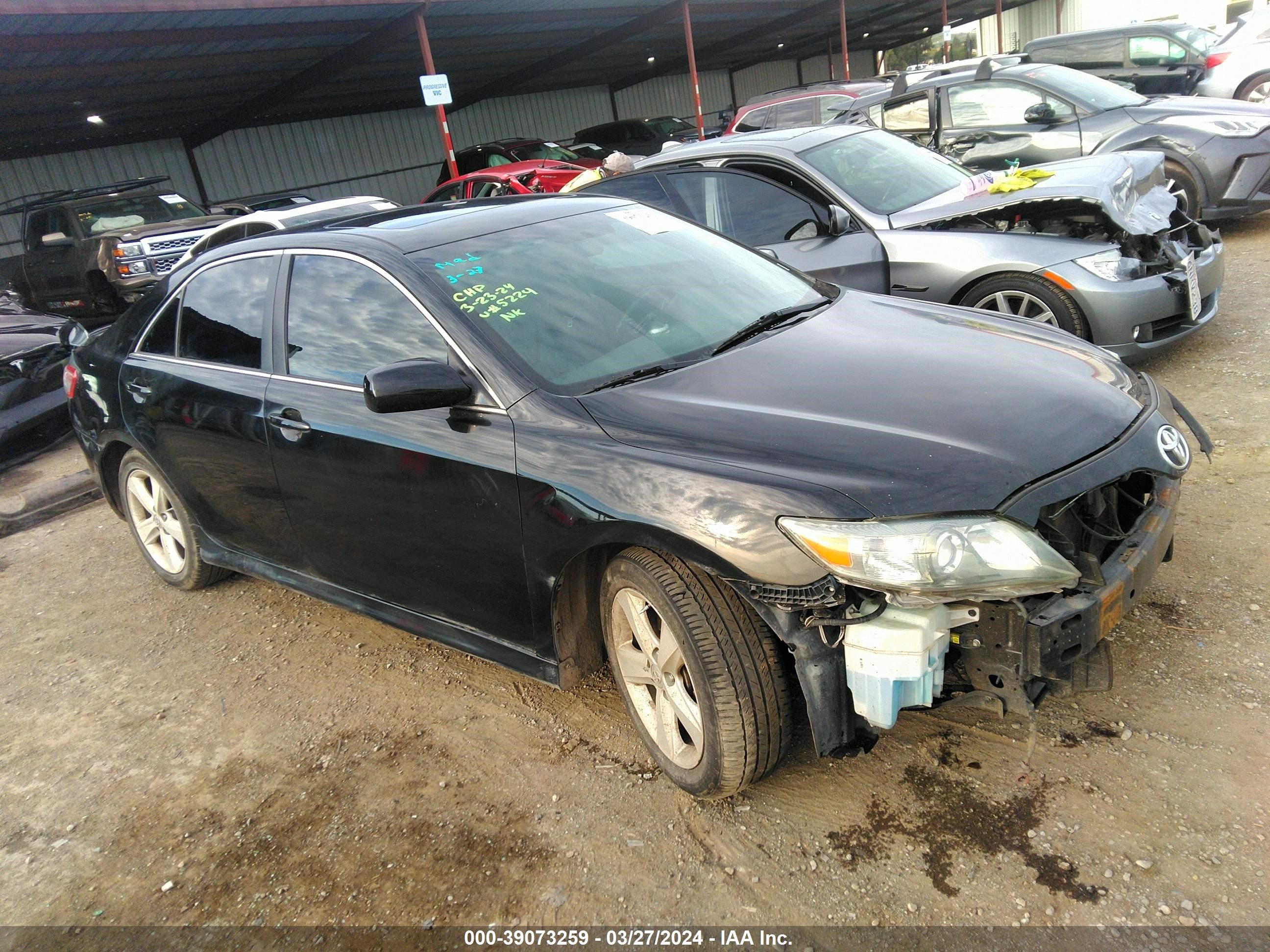 TOYOTA CAMRY 2010 4t1bf3ekxau095224