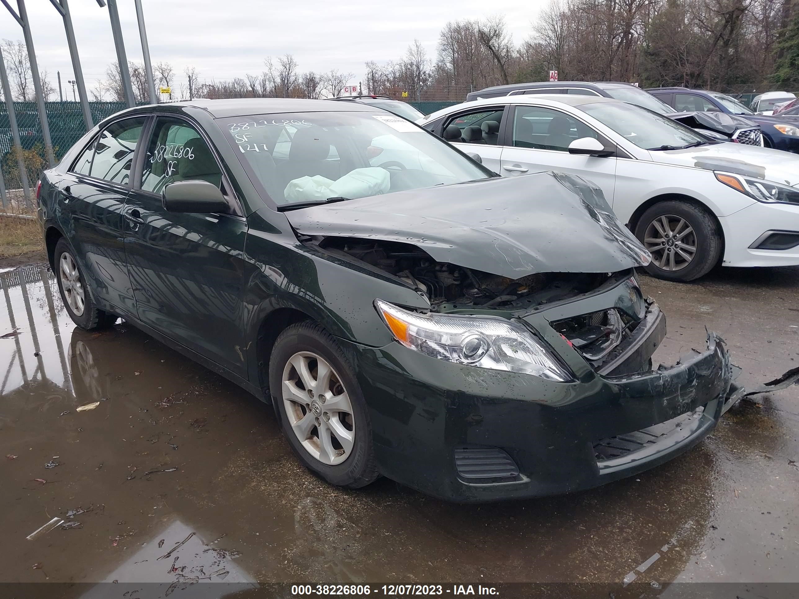 TOYOTA CAMRY 2011 4t1bf3ekxbu621594