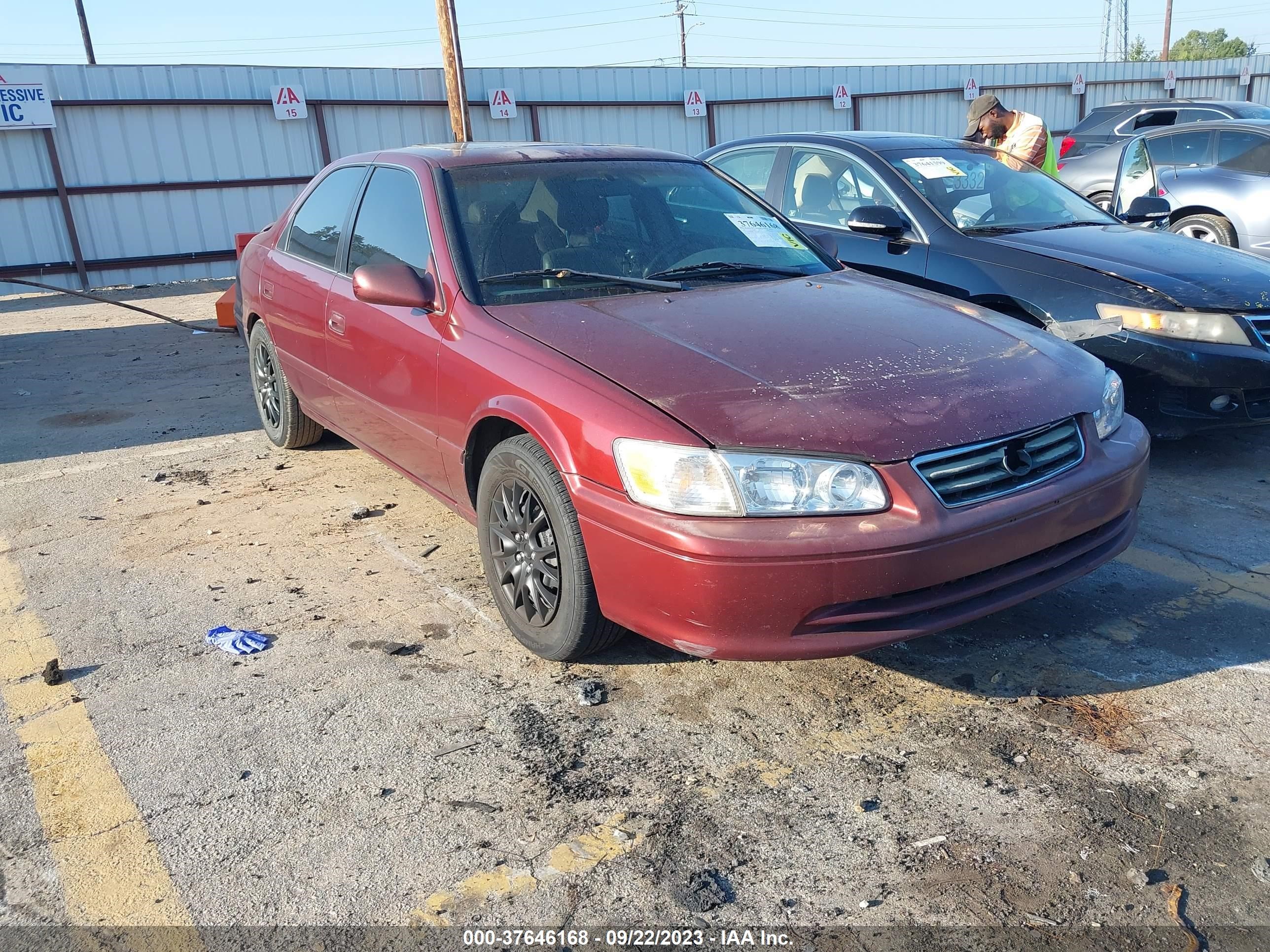 TOYOTA CAMRY 2001 4t1bg22k11u074094