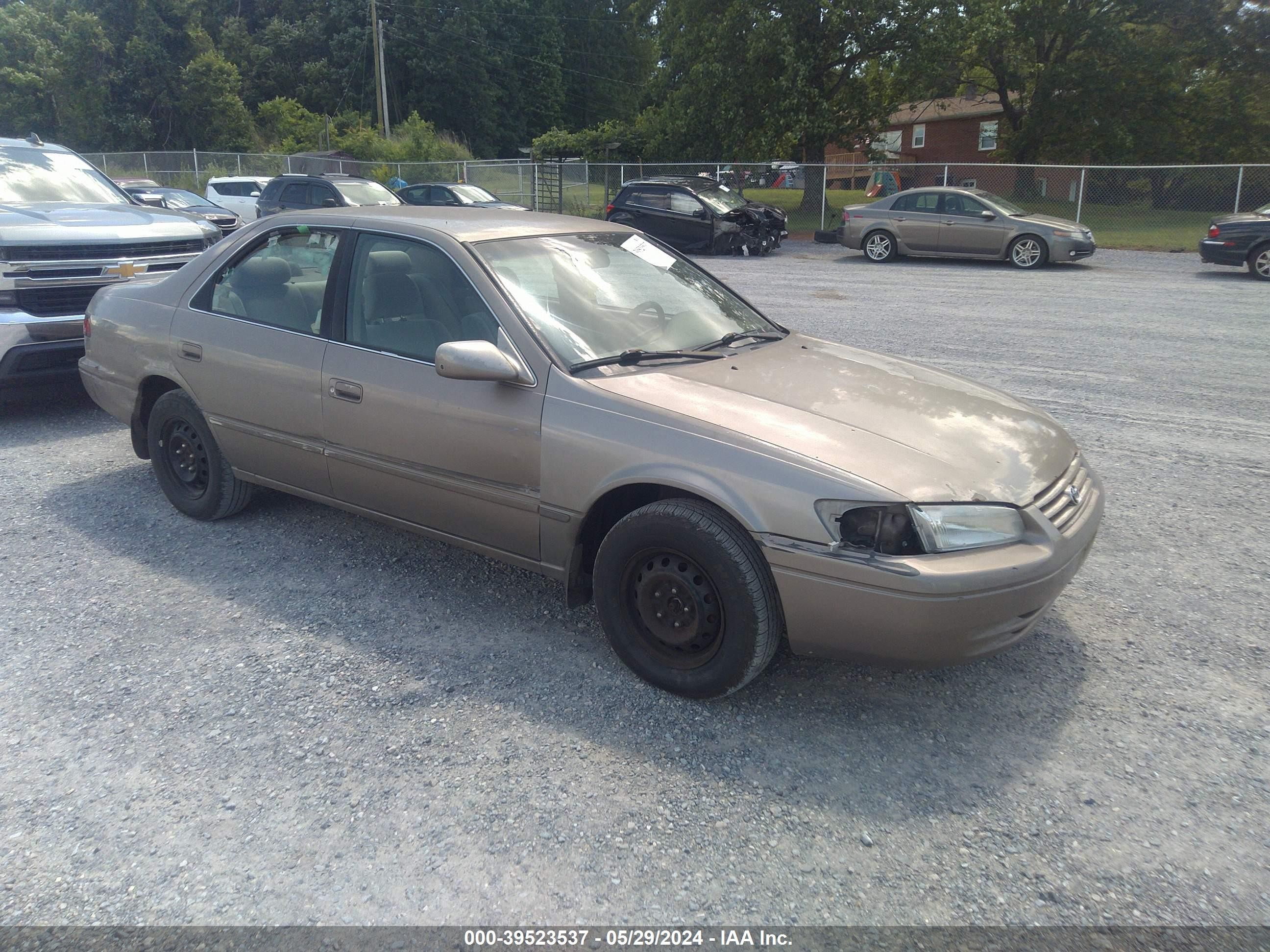 TOYOTA CAMRY 1999 4t1bg22k1xu612530