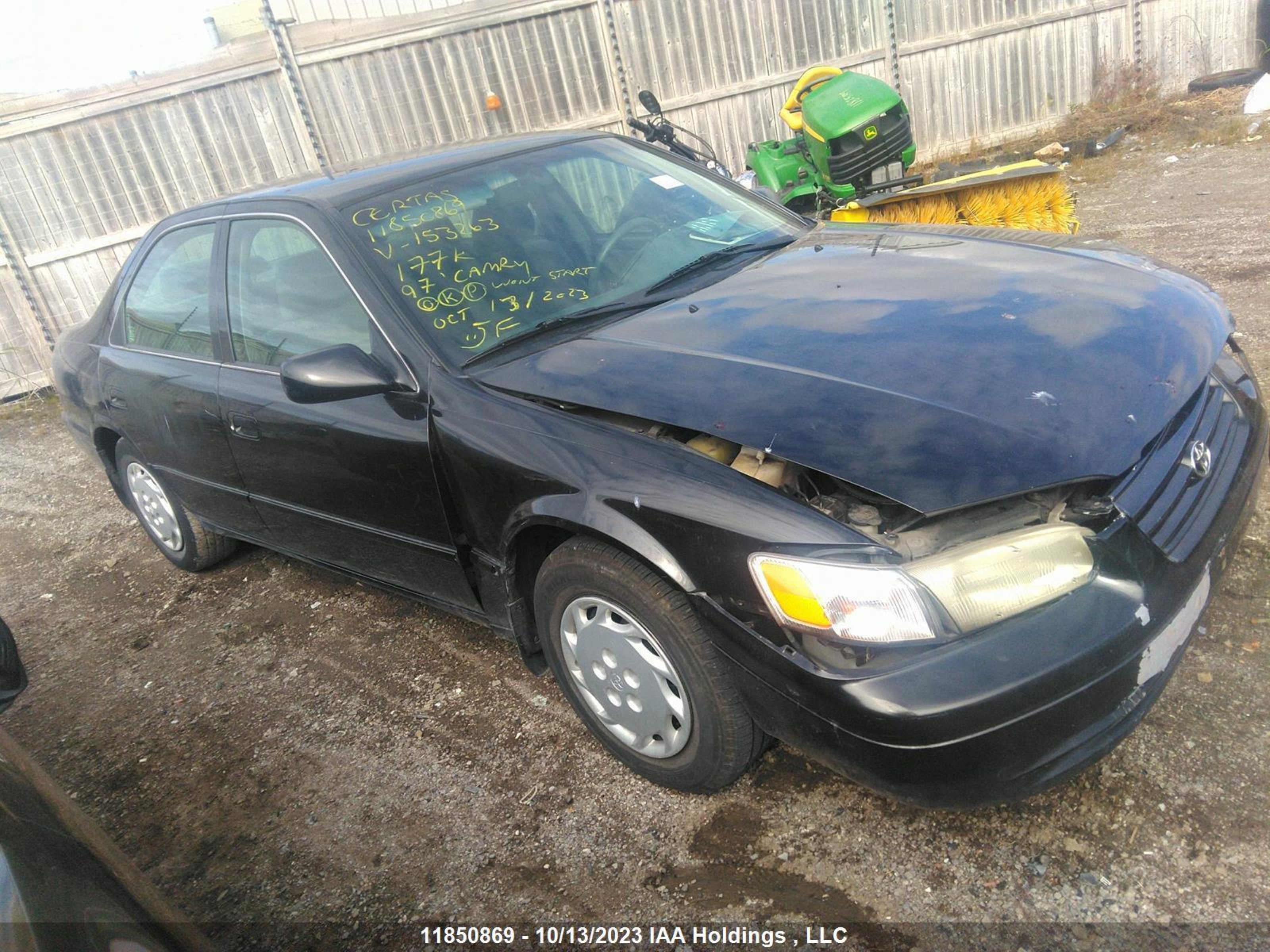 TOYOTA CAMRY 1997 4t1bg22k2vu153263