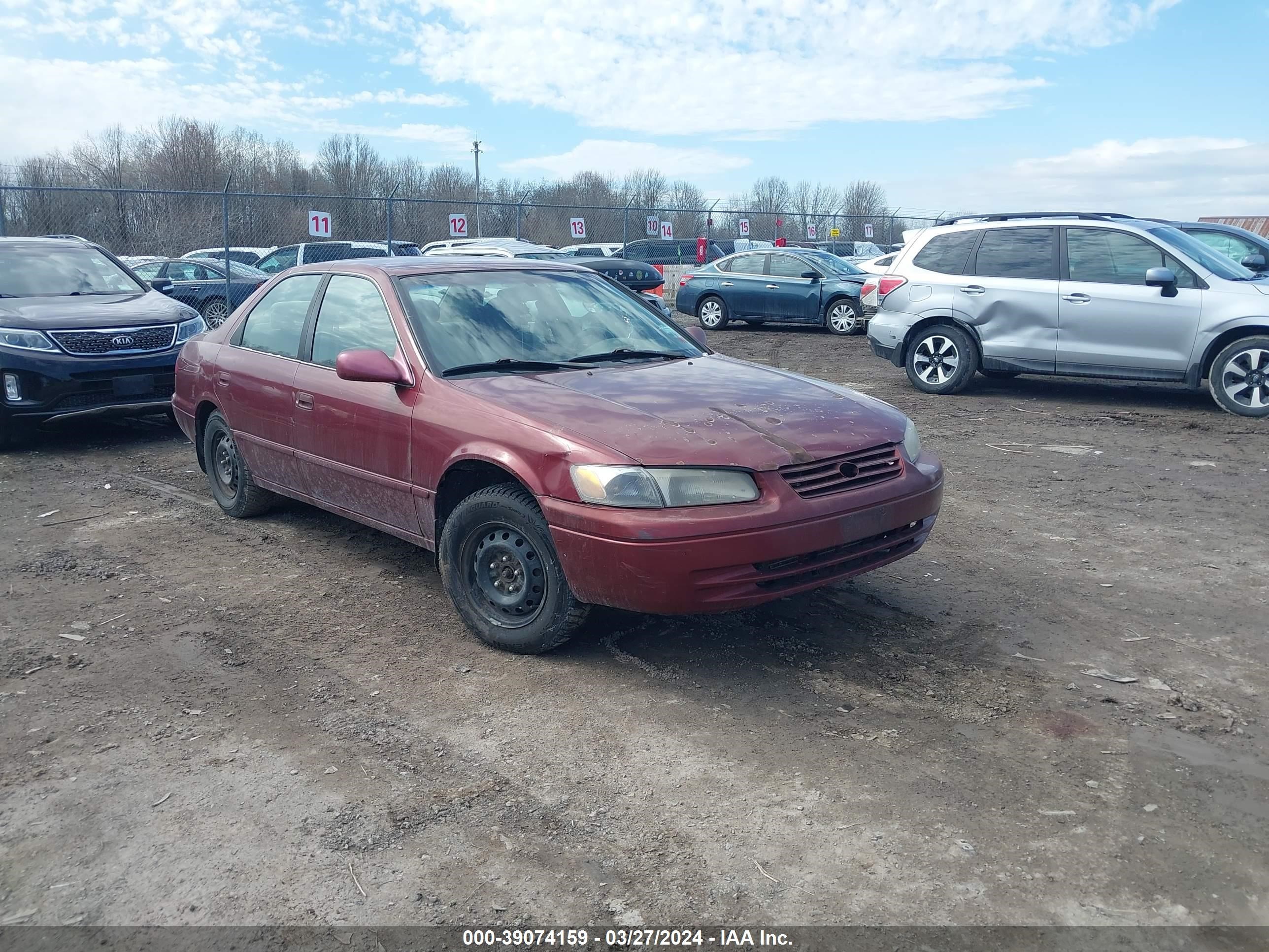 TOYOTA CAMRY 1999 4t1bg22k2xu554721