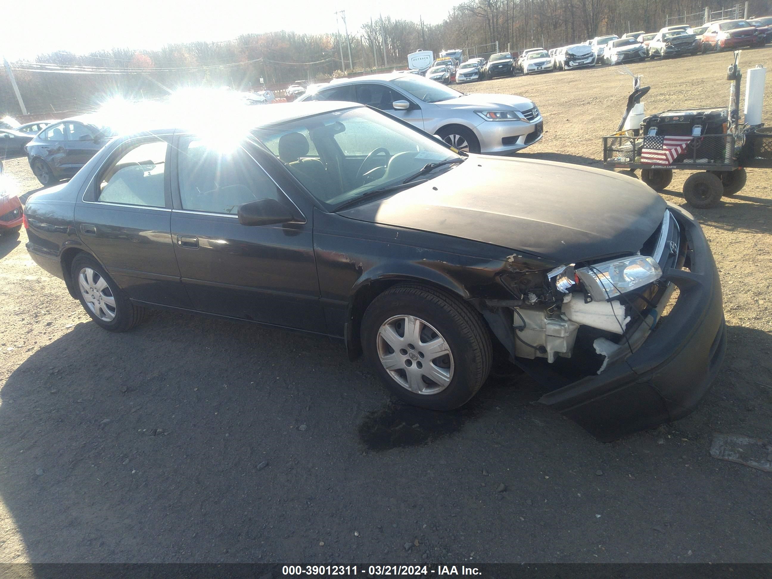 TOYOTA CAMRY 2001 4t1bg22k31u055160