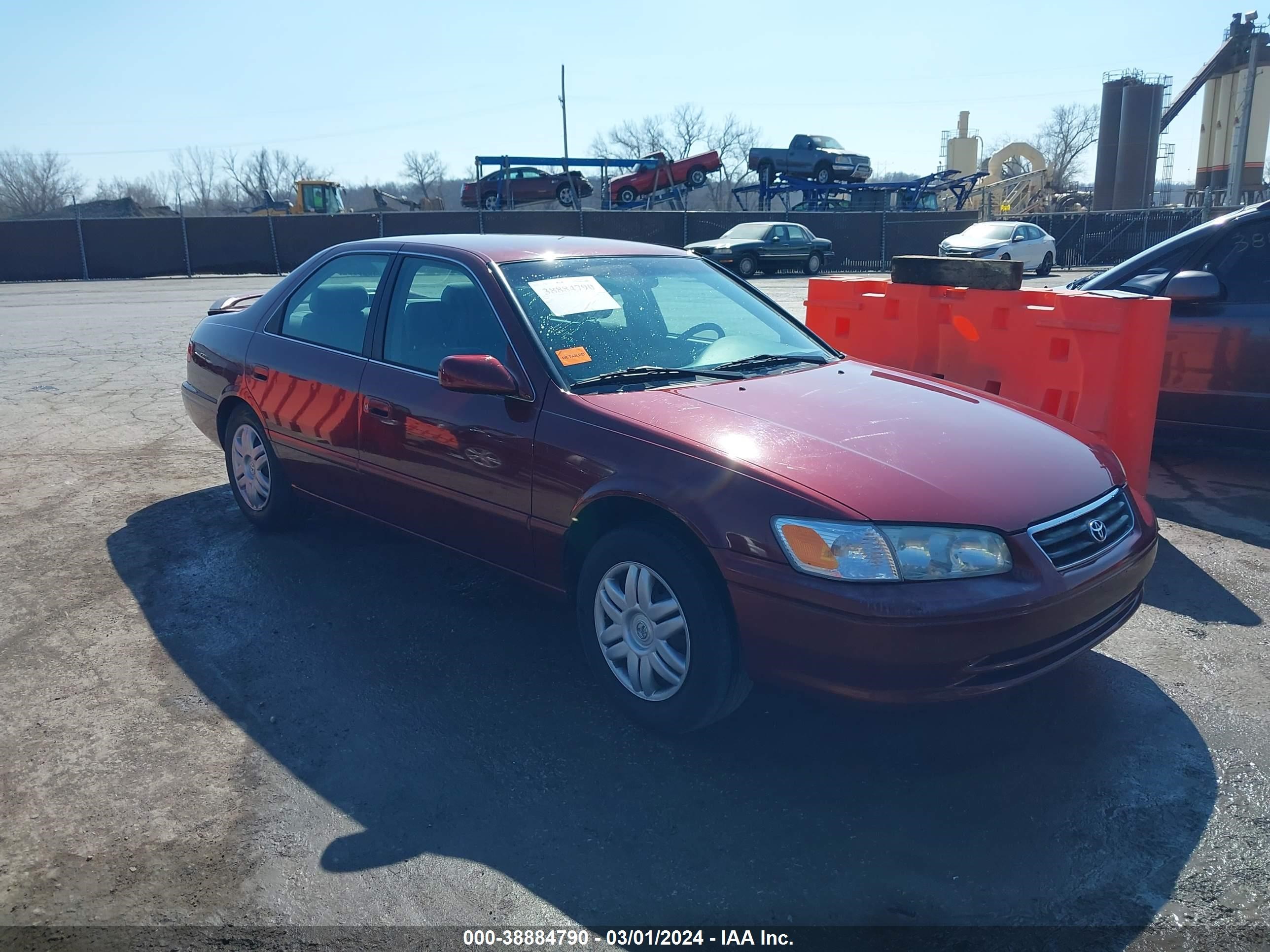 TOYOTA CAMRY 2001 4t1bg22k31u805835