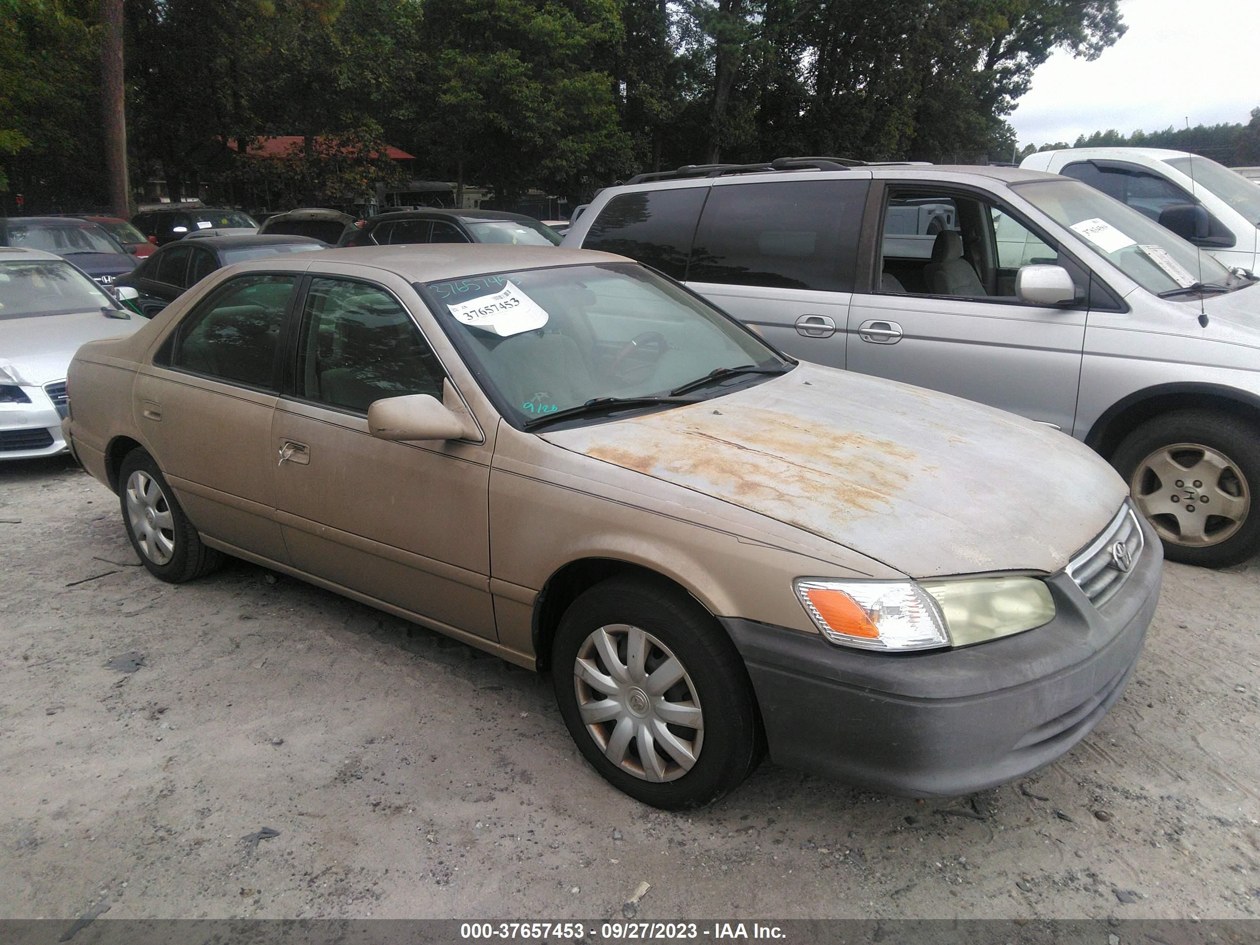 TOYOTA CAMRY 2001 4t1bg22k41u037802