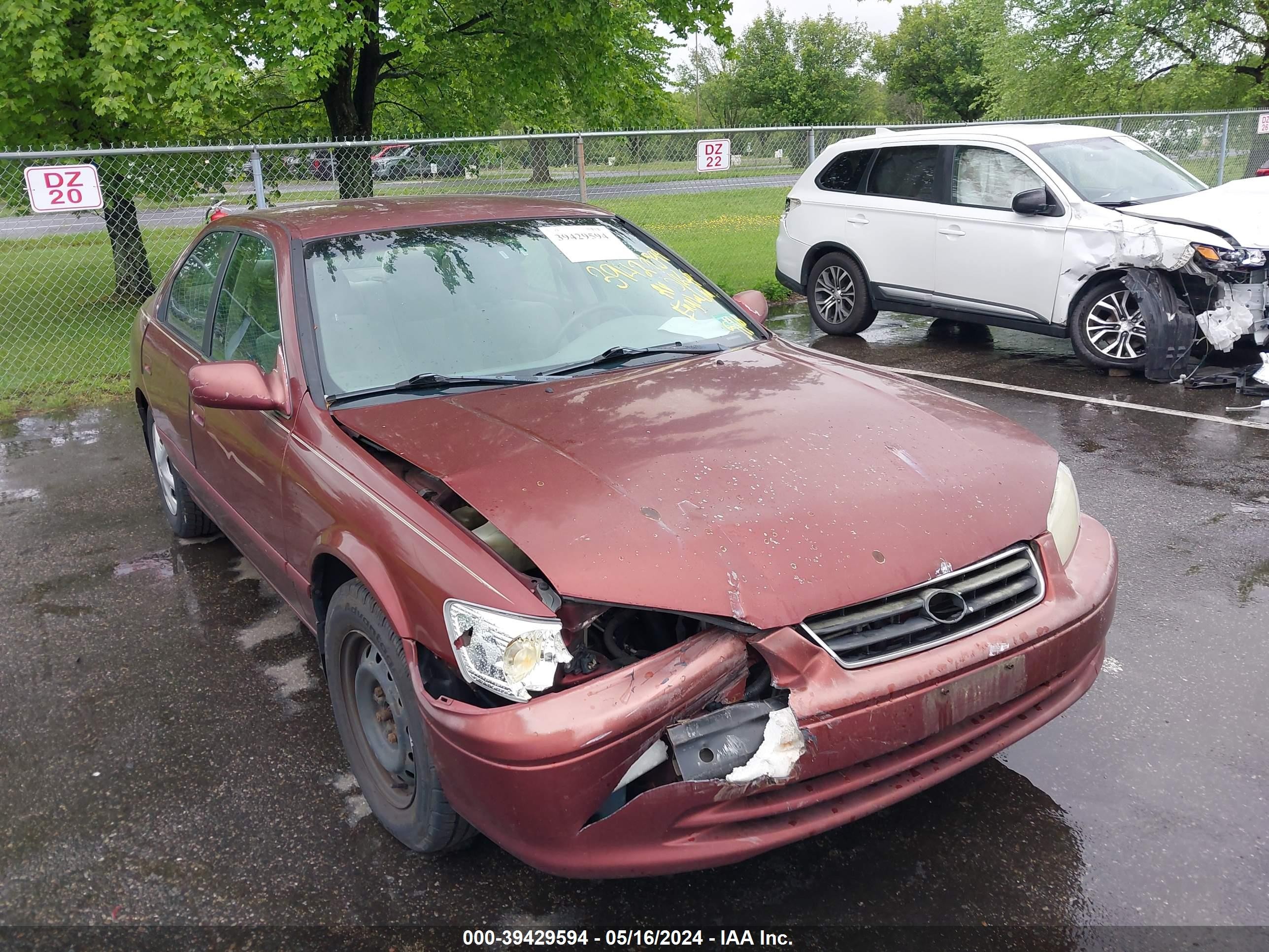 TOYOTA CAMRY 2001 4t1bg22k41u055264