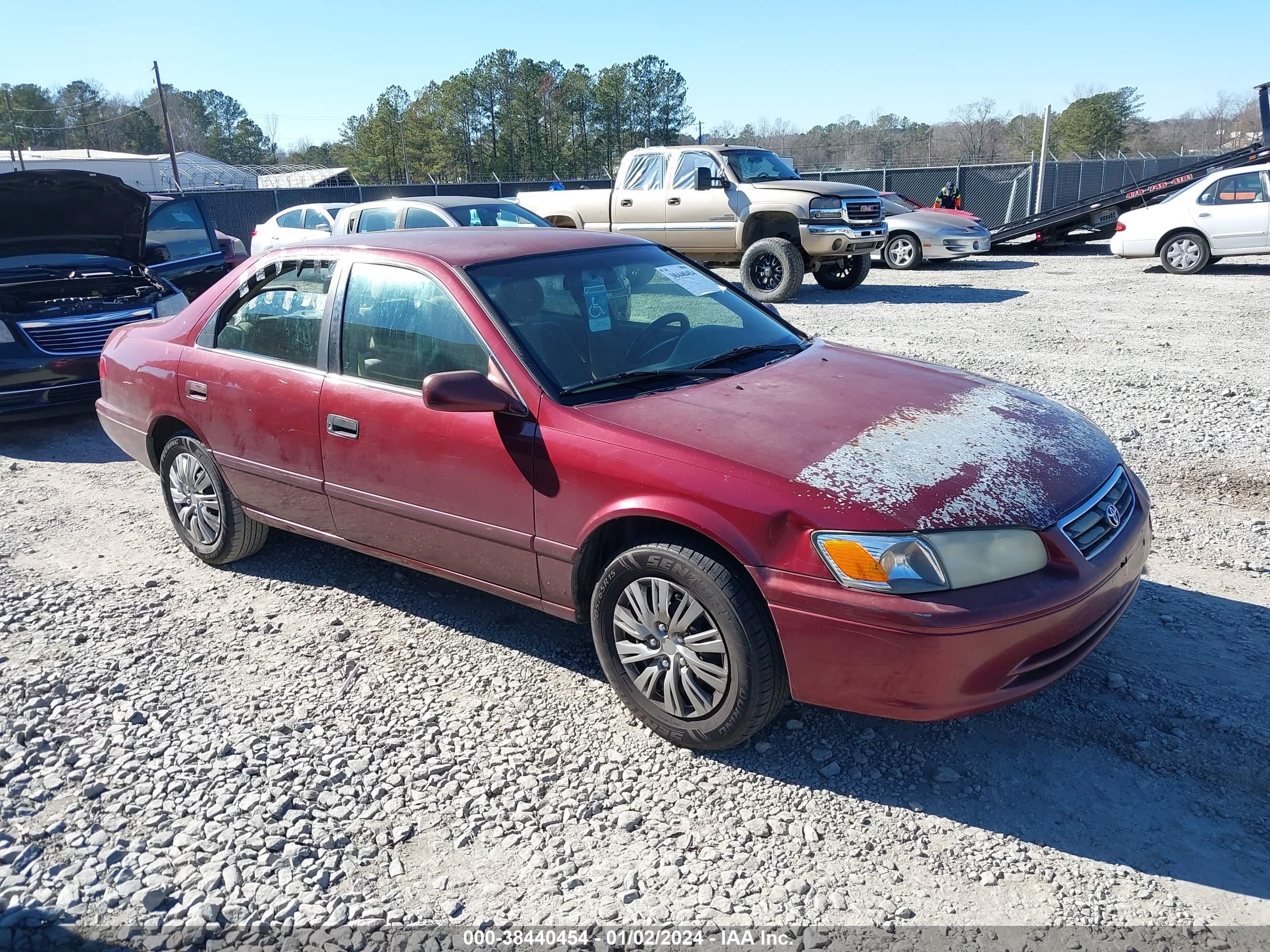 TOYOTA CAMRY 2001 4t1bg22k61u827540