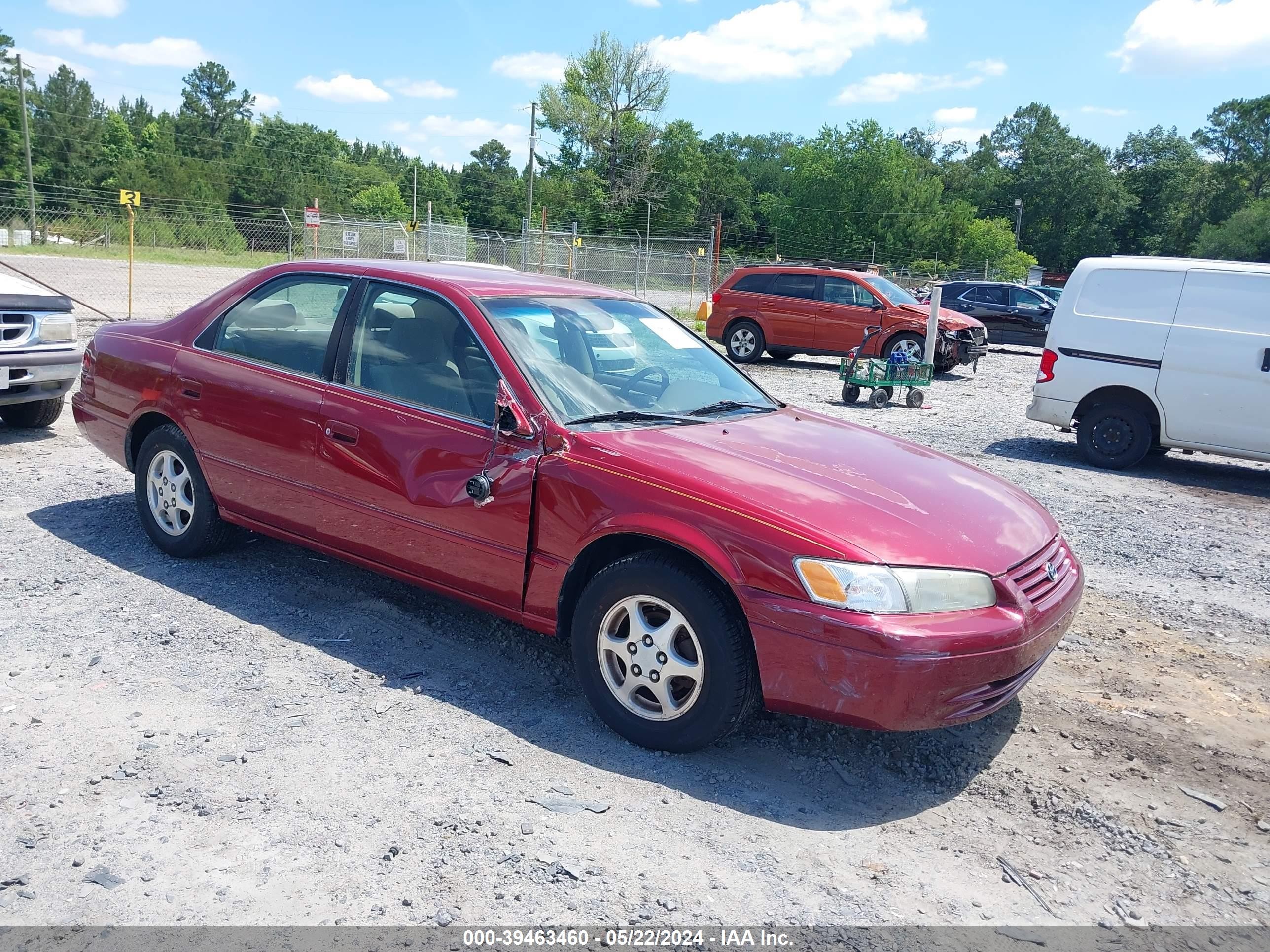 TOYOTA CAMRY 1997 4t1bg22k6vu097828