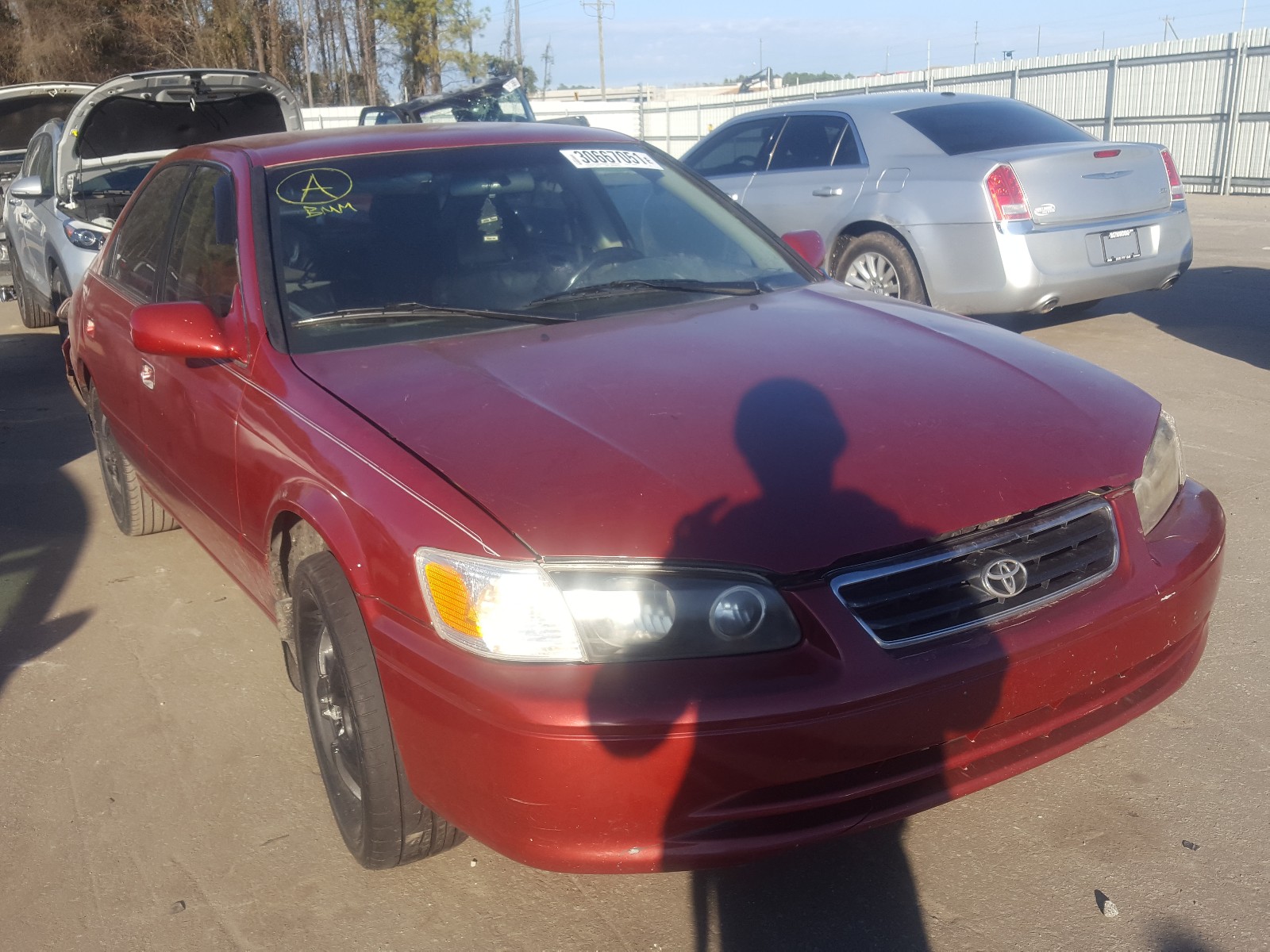 TOYOTA CAMRY 2001 4t1bg22k71u028656