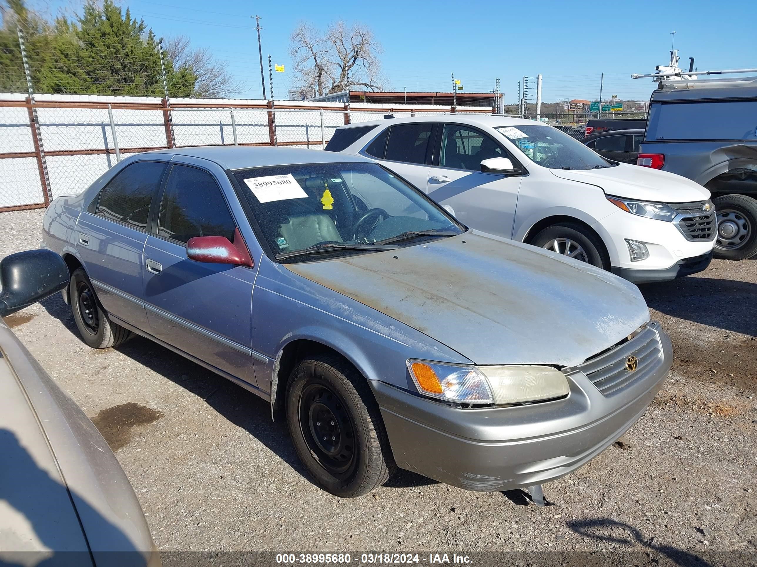 TOYOTA CAMRY 1997 4t1bg22k7vu096722