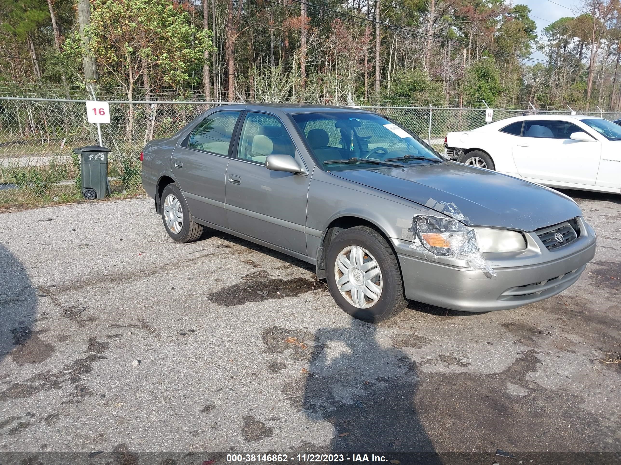 TOYOTA CAMRY 2000 4t1bg22k7yu627597