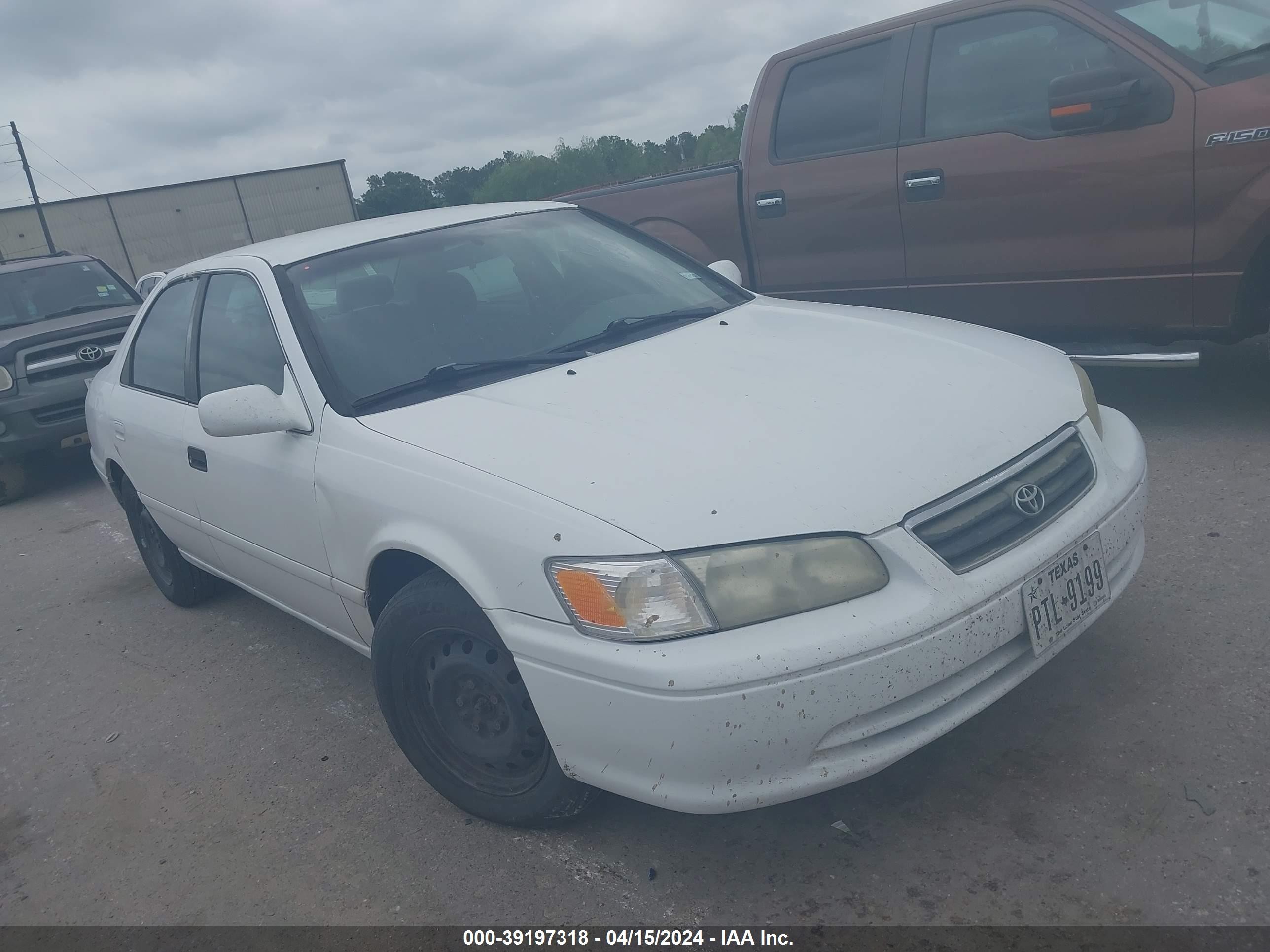 TOYOTA CAMRY 2001 4t1bg22k91u840394