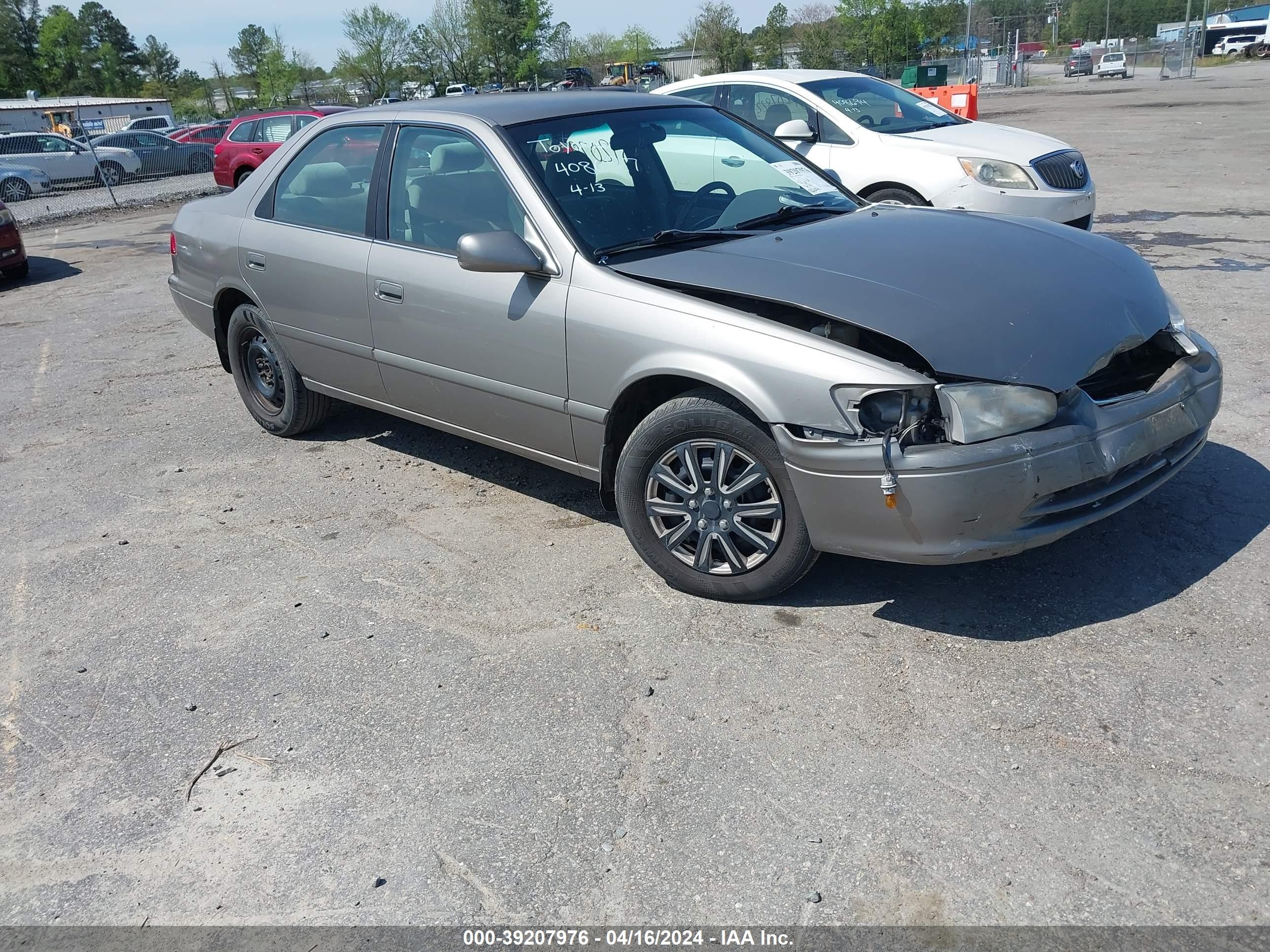 TOYOTA CAMRY 2000 4t1bg22k9yu677448