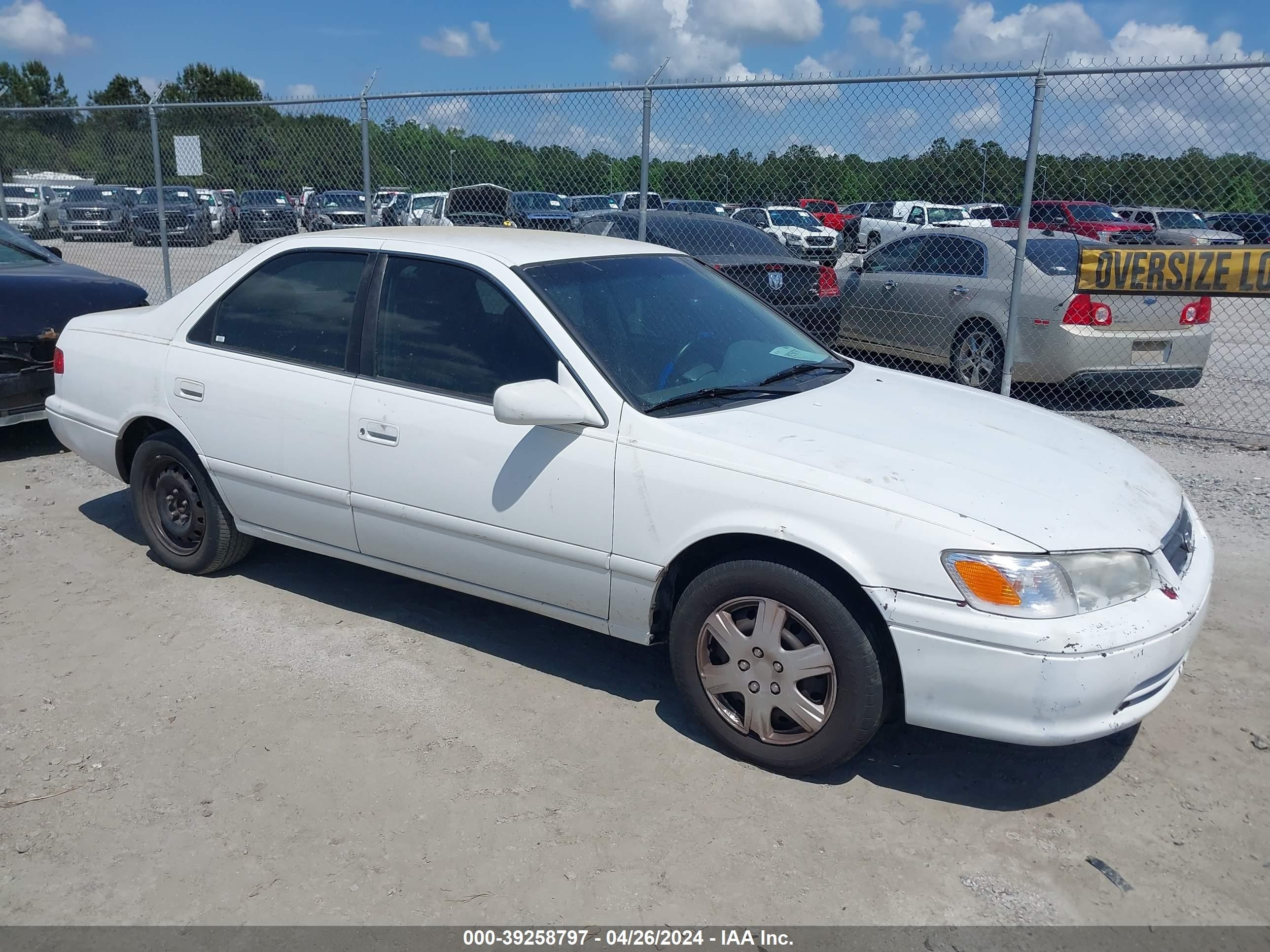 TOYOTA CAMRY 2001 4t1bg22kx1u816279