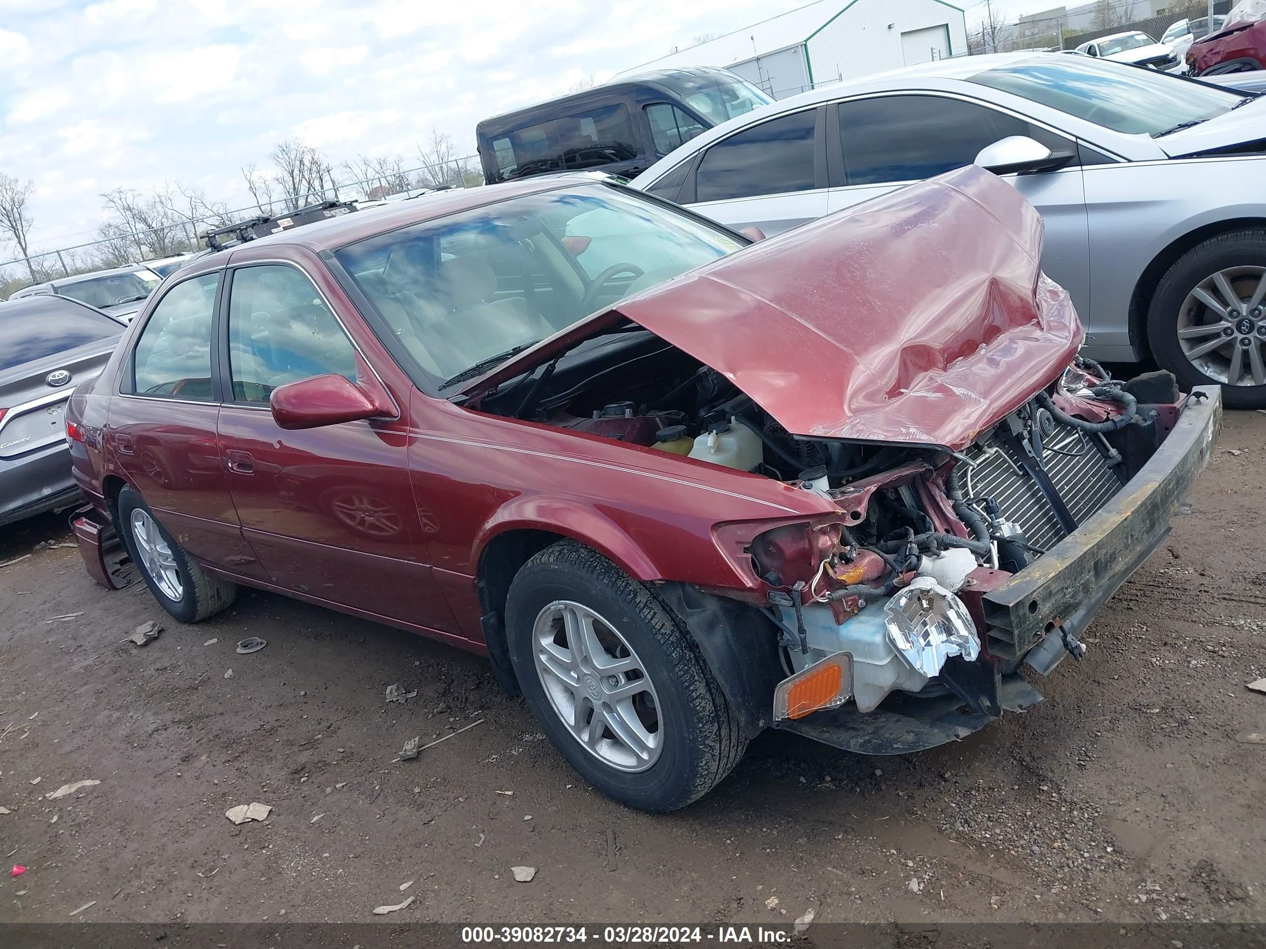 TOYOTA CAMRY 2001 4t1bg28k61u845916