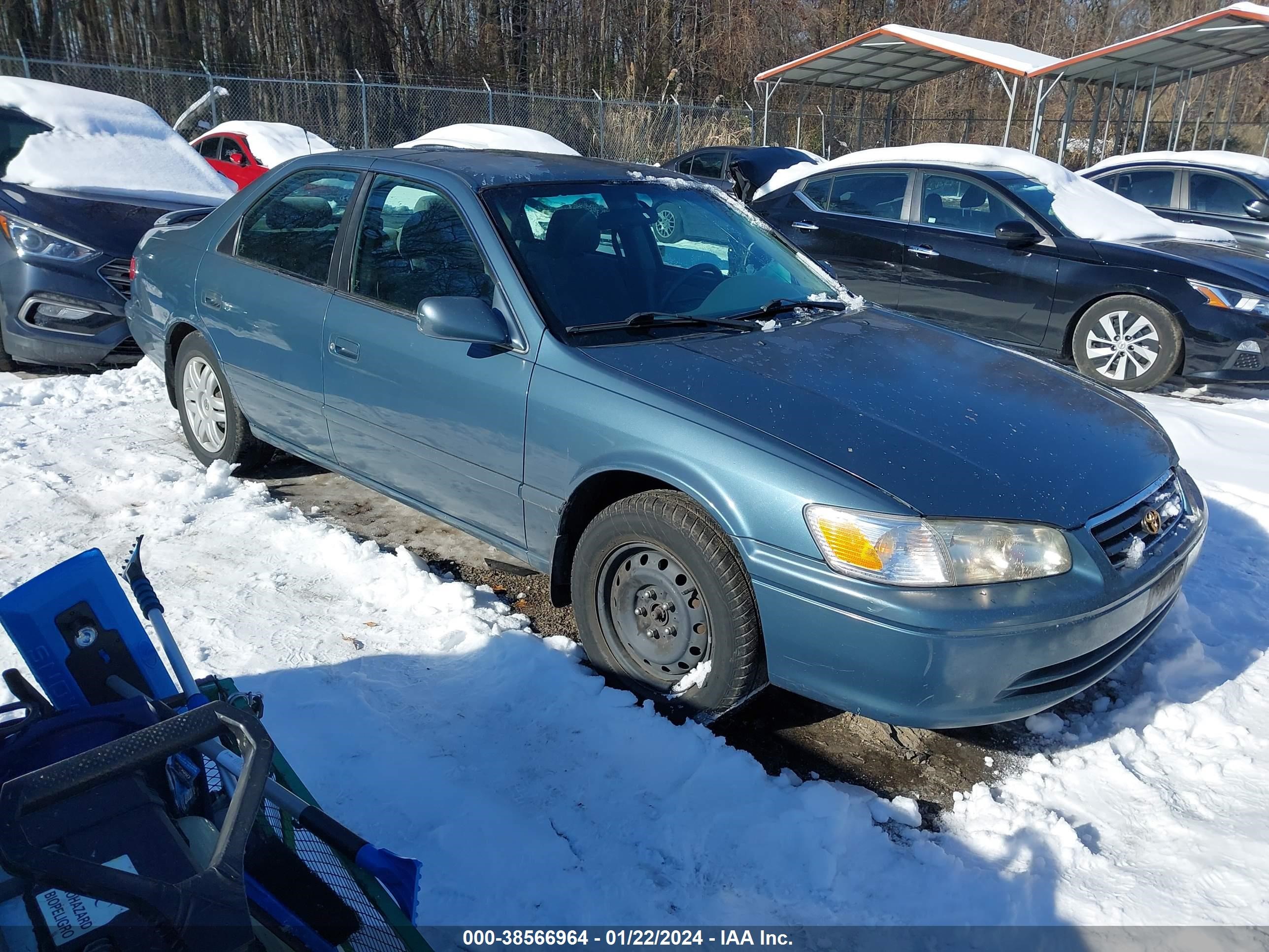 TOYOTA CAMRY 2001 4t1bg28k81u844654