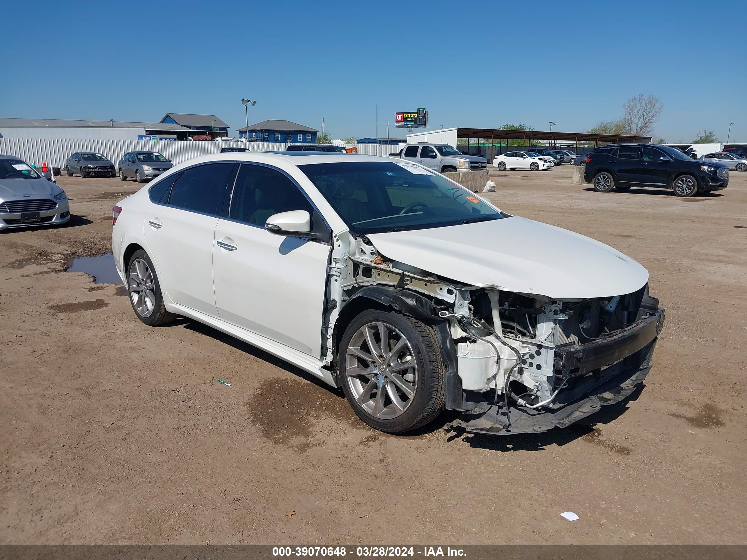 TOYOTA AVALON 2015 4t1bk1eb0fu137651