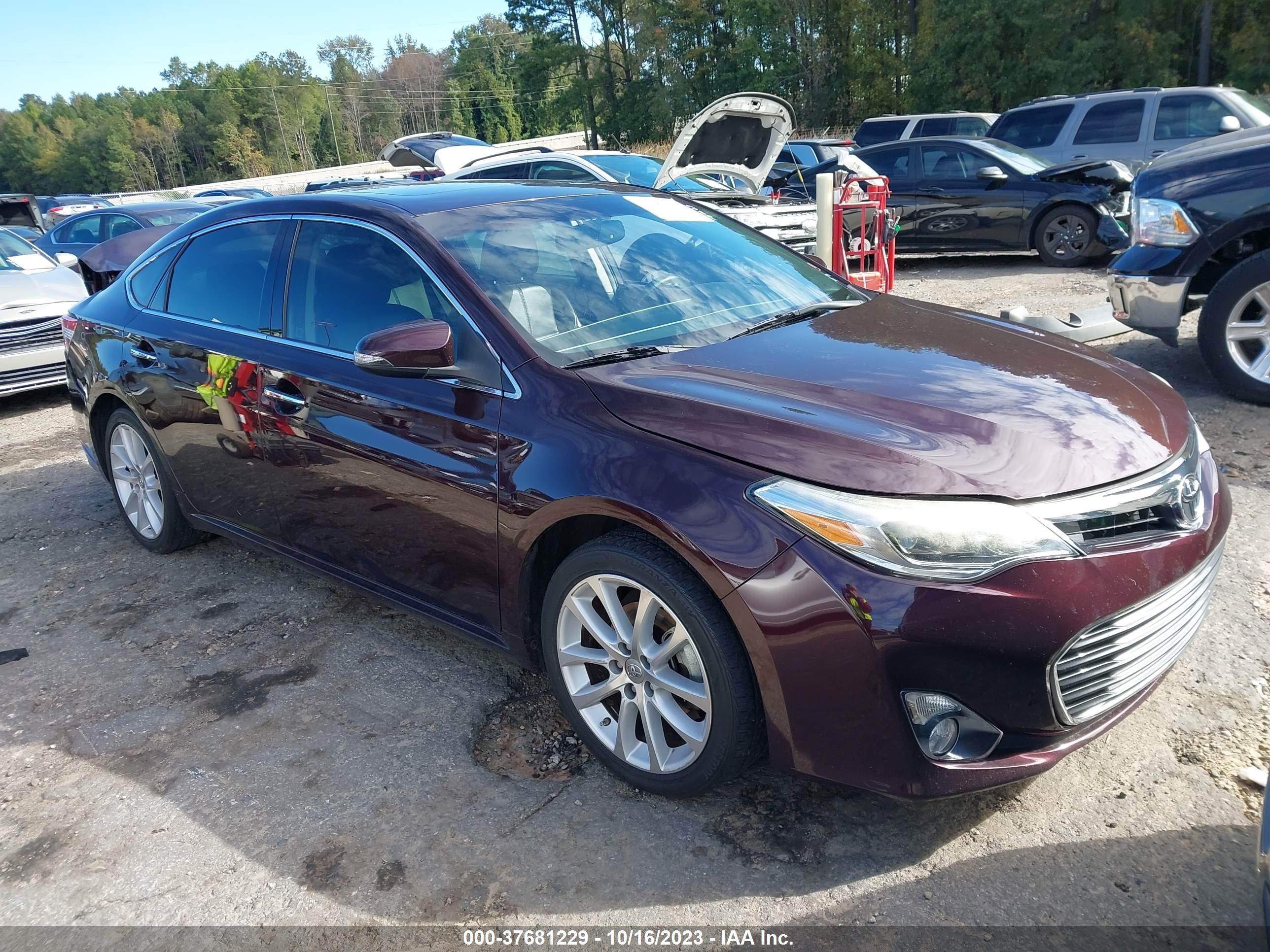 TOYOTA AVALON 2013 4t1bk1eb1du019668