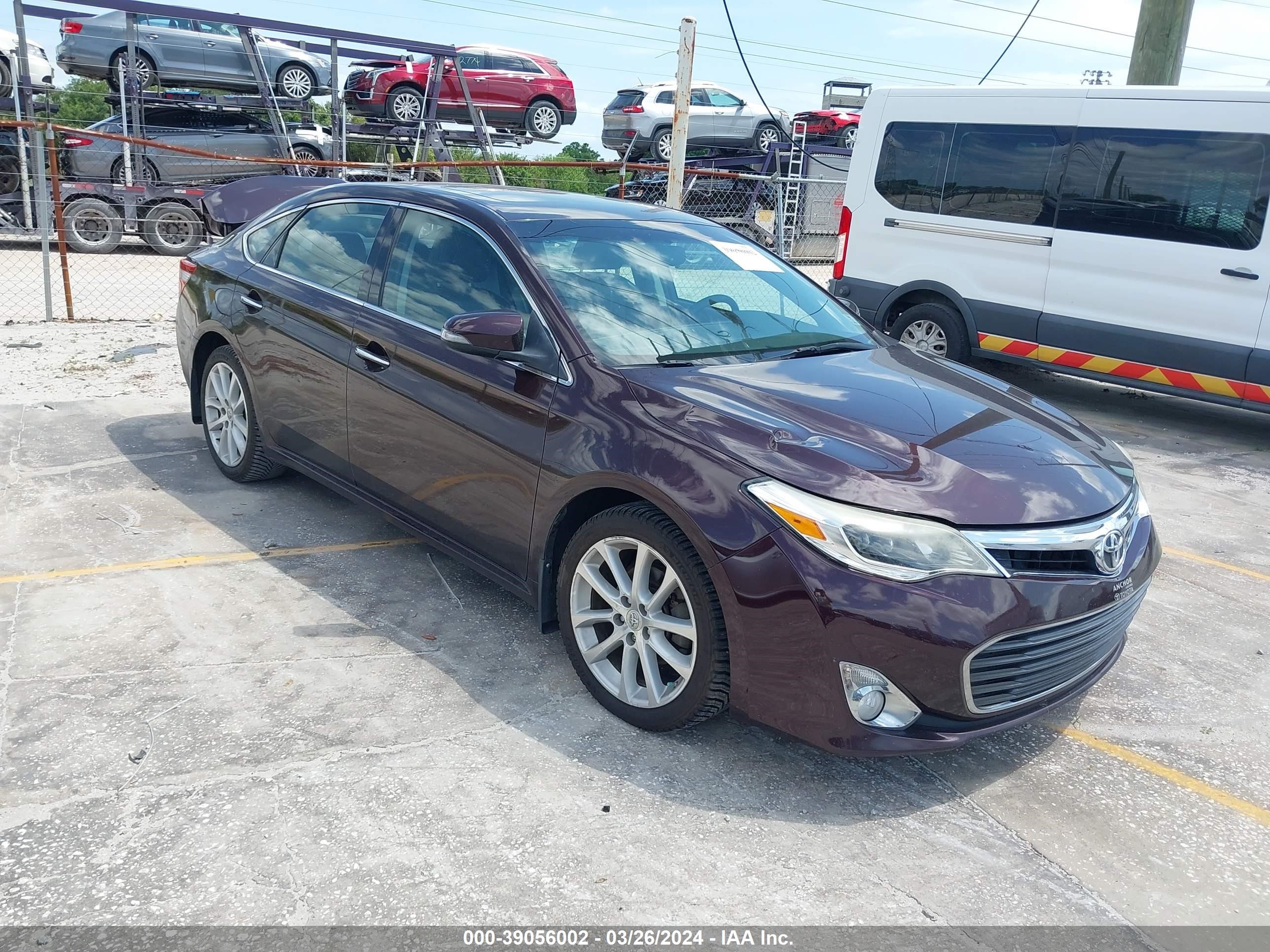 TOYOTA AVALON 2013 4t1bk1eb1du068563