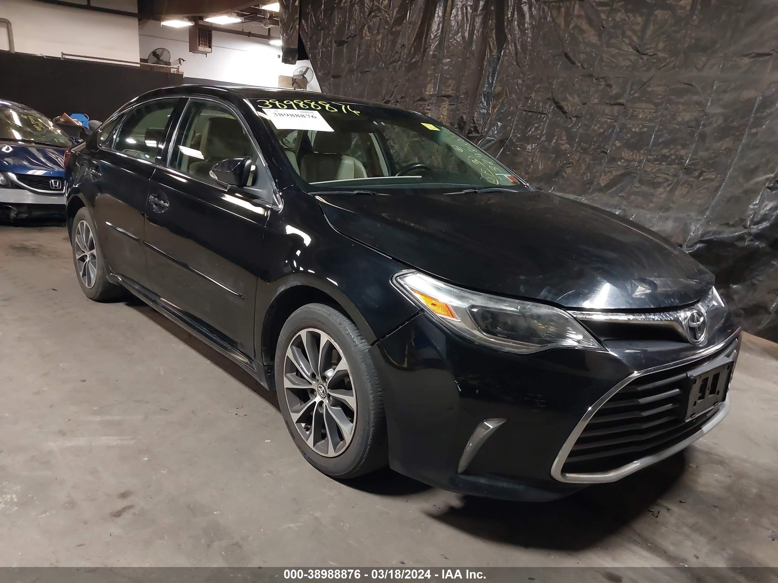 TOYOTA AVALON 2016 4t1bk1eb1gu198105