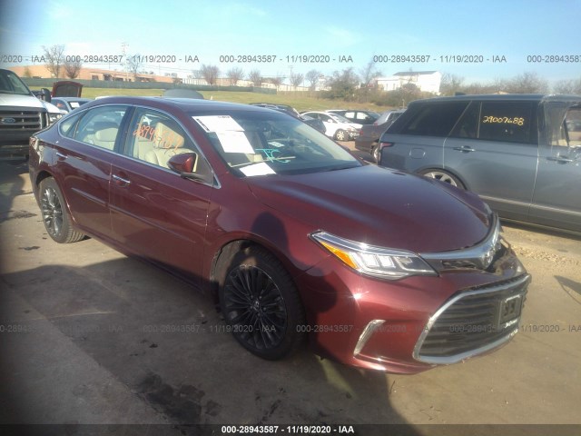 TOYOTA AVALON 2016 4t1bk1eb6gu200995