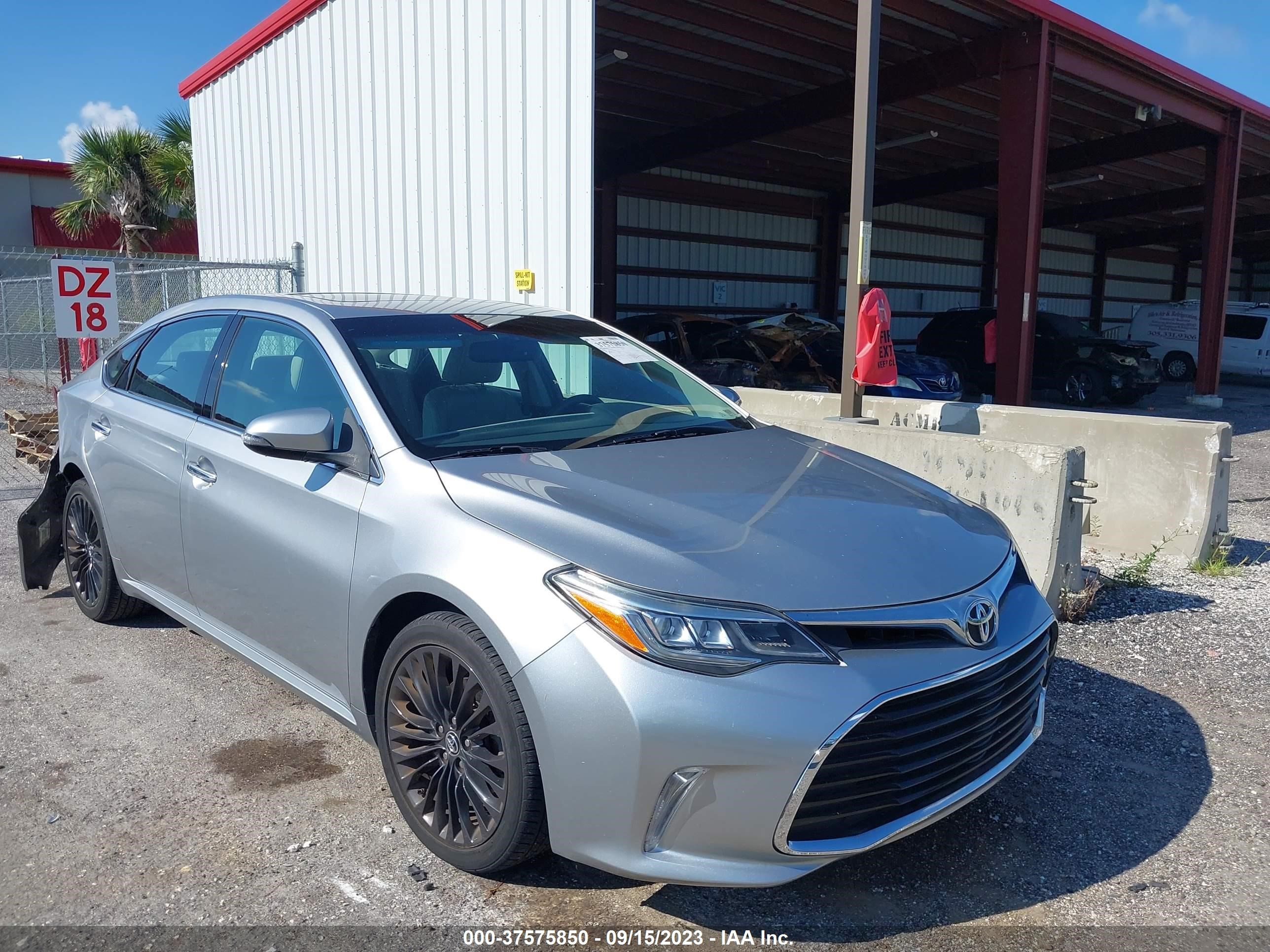 TOYOTA AVALON 2016 4t1bk1eb6gu208935