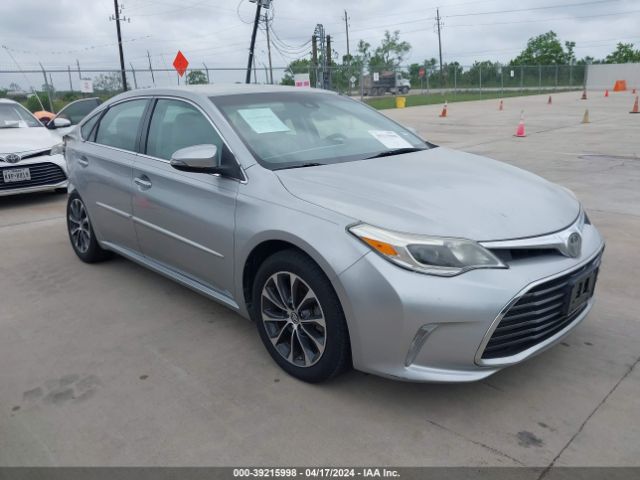 TOYOTA AVALON 2017 4t1bk1eb6hu259126