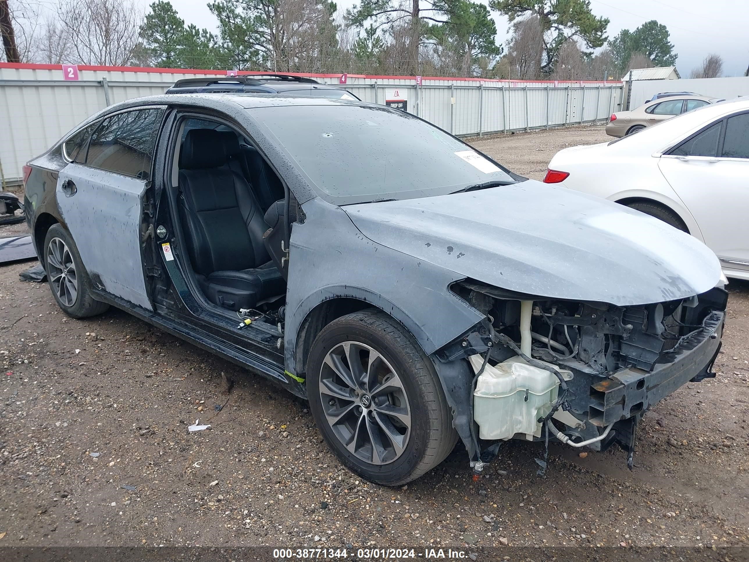 TOYOTA AVALON 2018 4t1bk1eb6ju286302