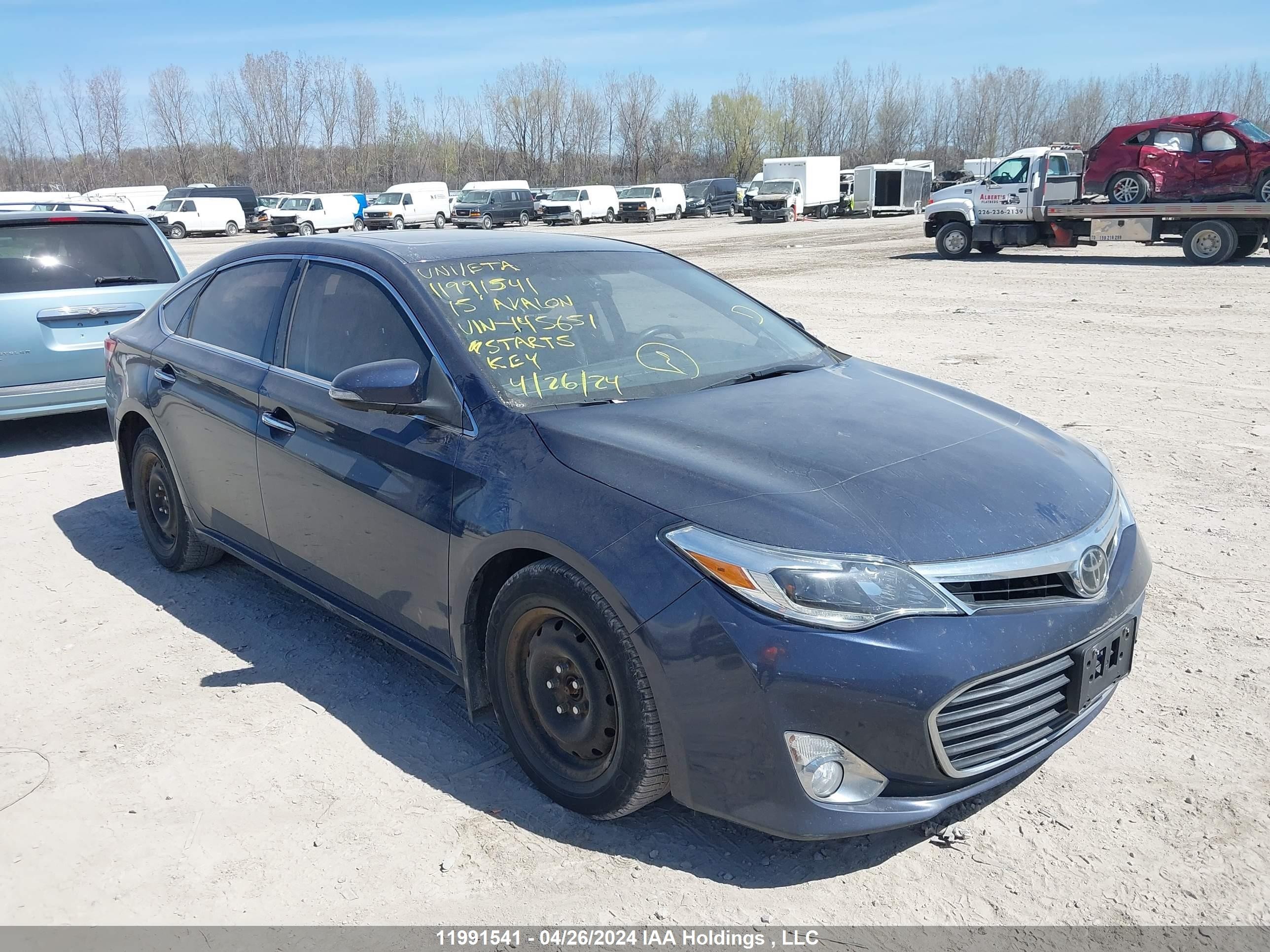 TOYOTA AVALON 2015 4t1bk1eb7fu145651