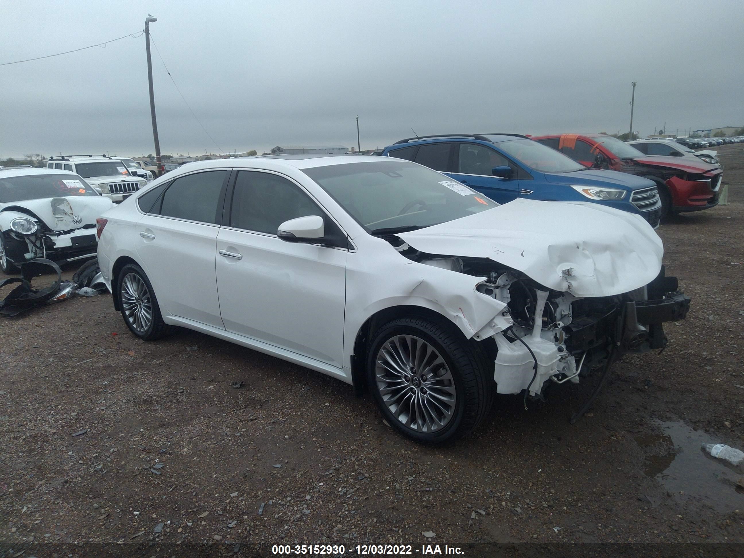 TOYOTA AVALON 2018 4t1bk1eb8ju269050