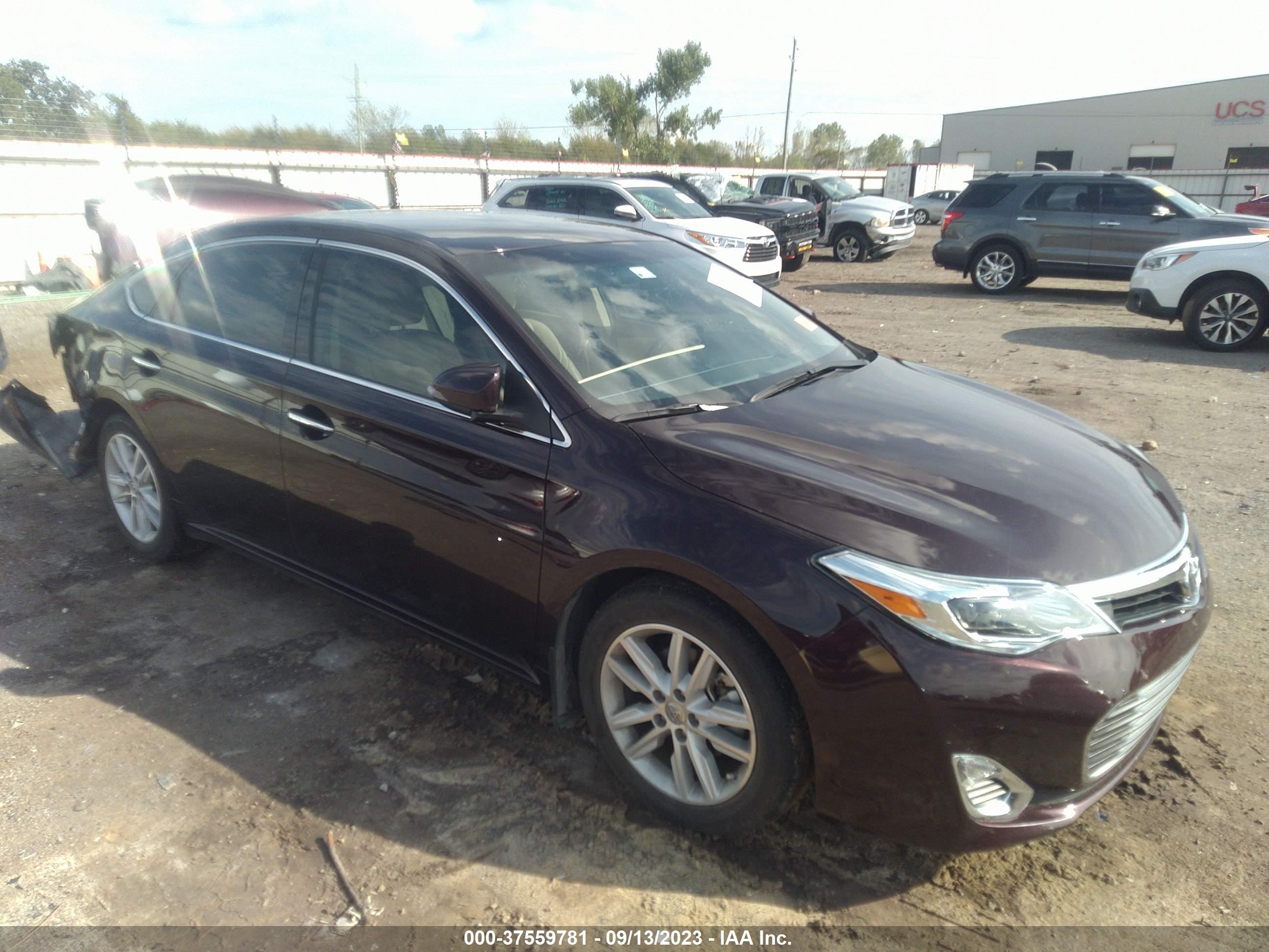 TOYOTA AVALON 2013 4t1bk1eb9du041689