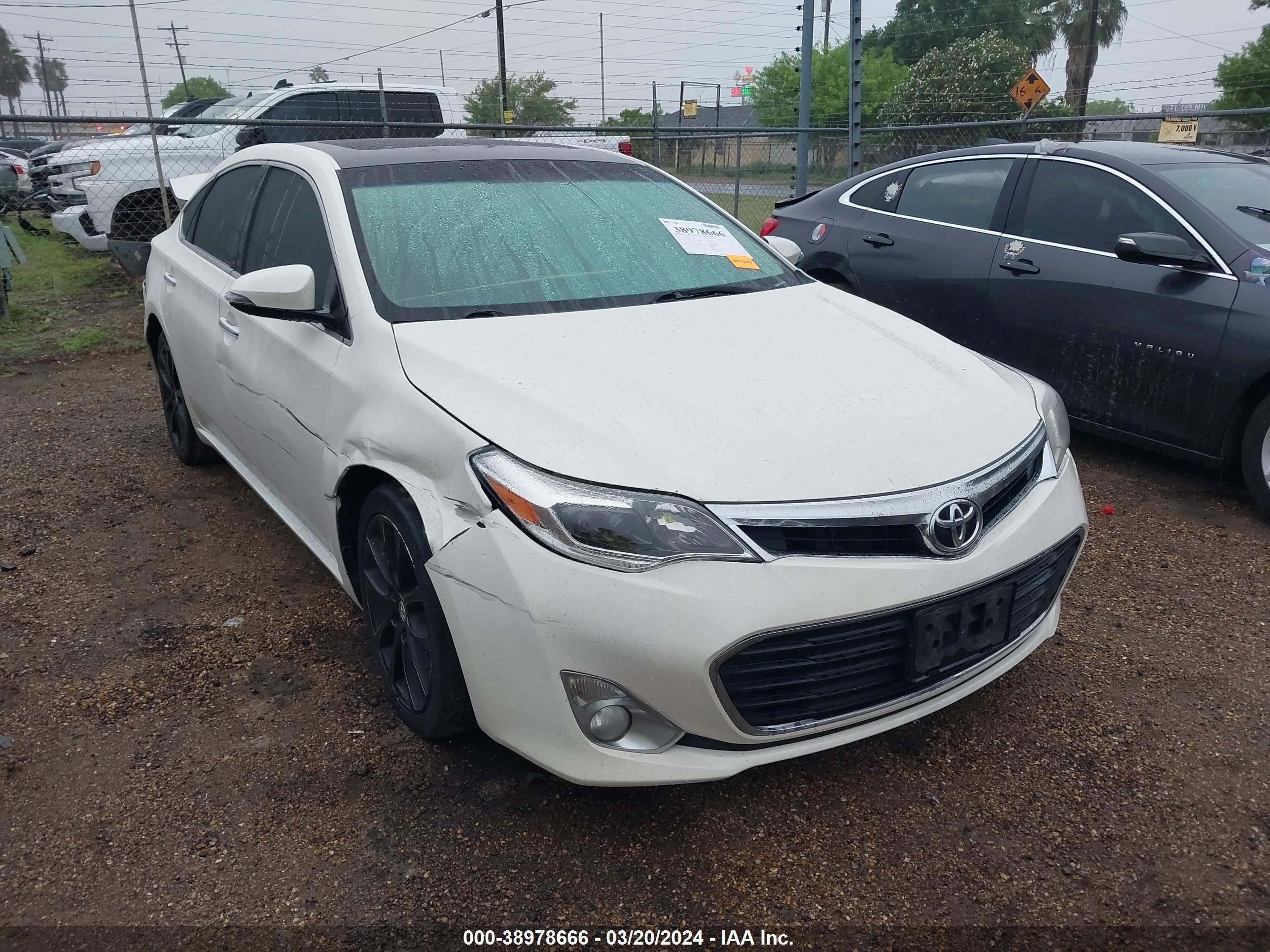 TOYOTA AVALON 2014 4t1bk1eb9eu087413