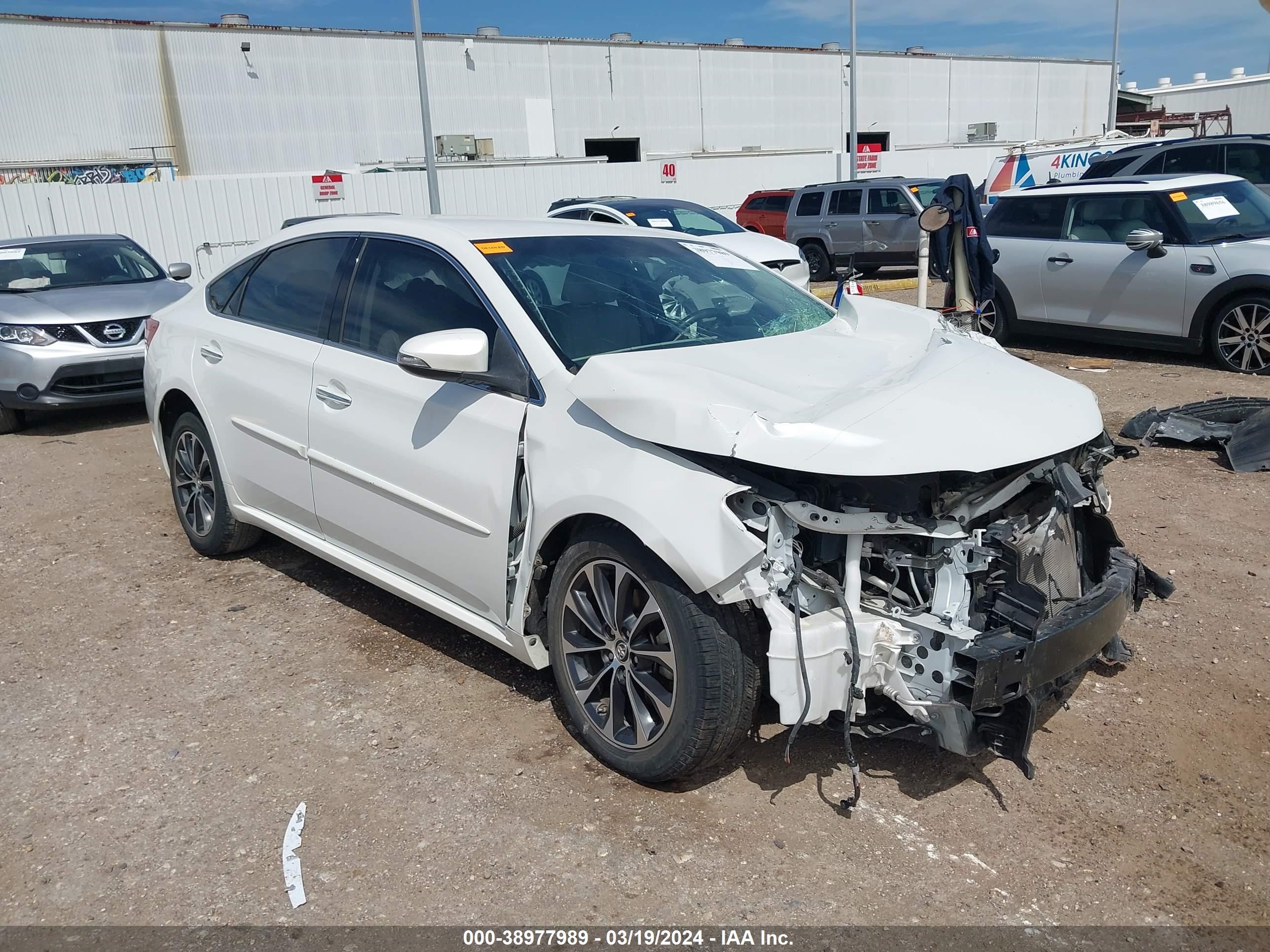 TOYOTA AVALON 2016 4t1bk1eb9gu203454