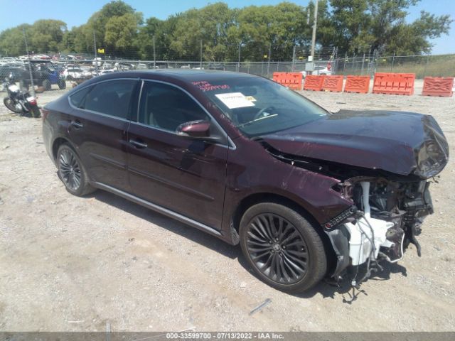 TOYOTA AVALON 2016 4t1bk1ebxgu215709